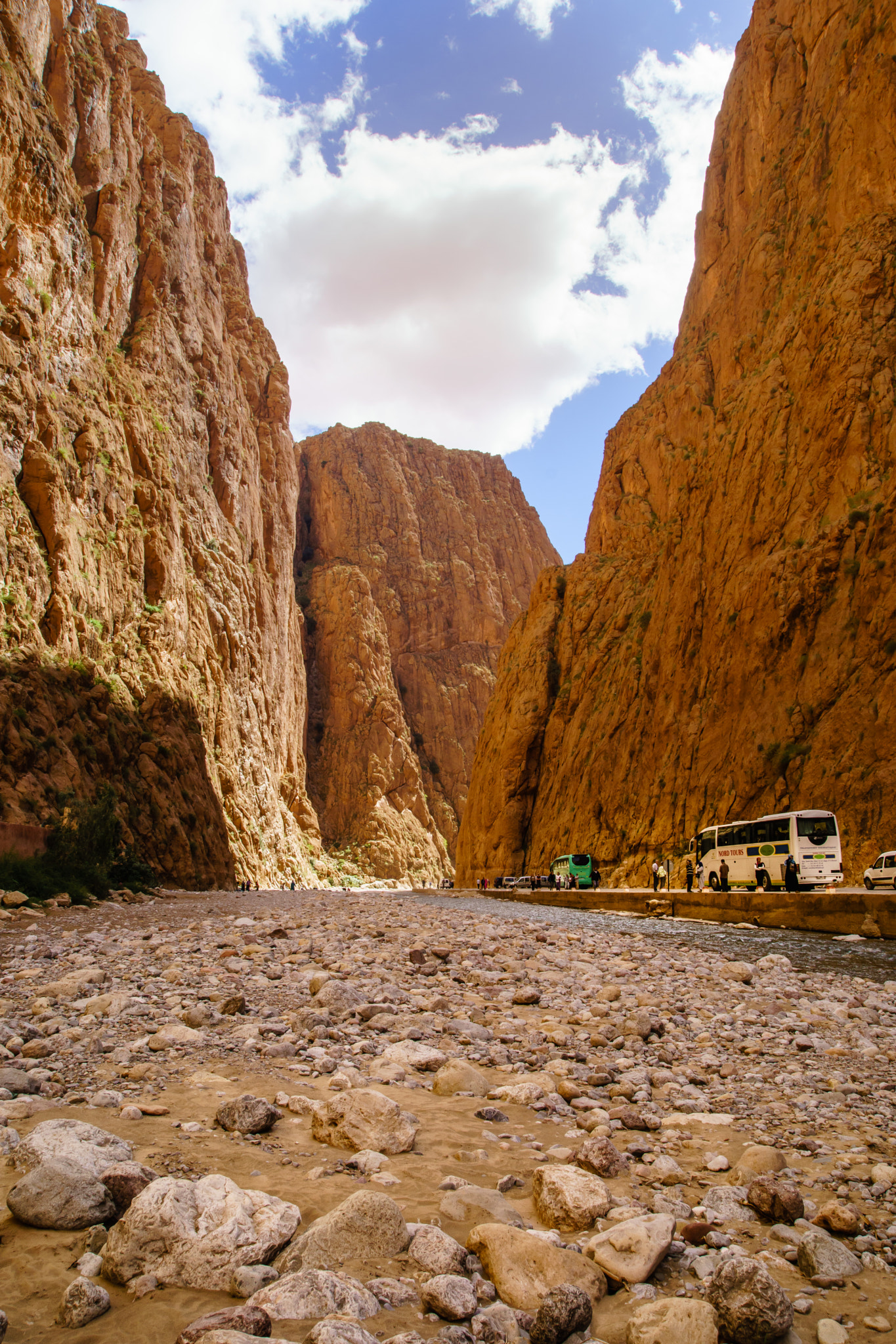 Sony ILCA-77M2 sample photo. Crossing the famous todra gorges photography