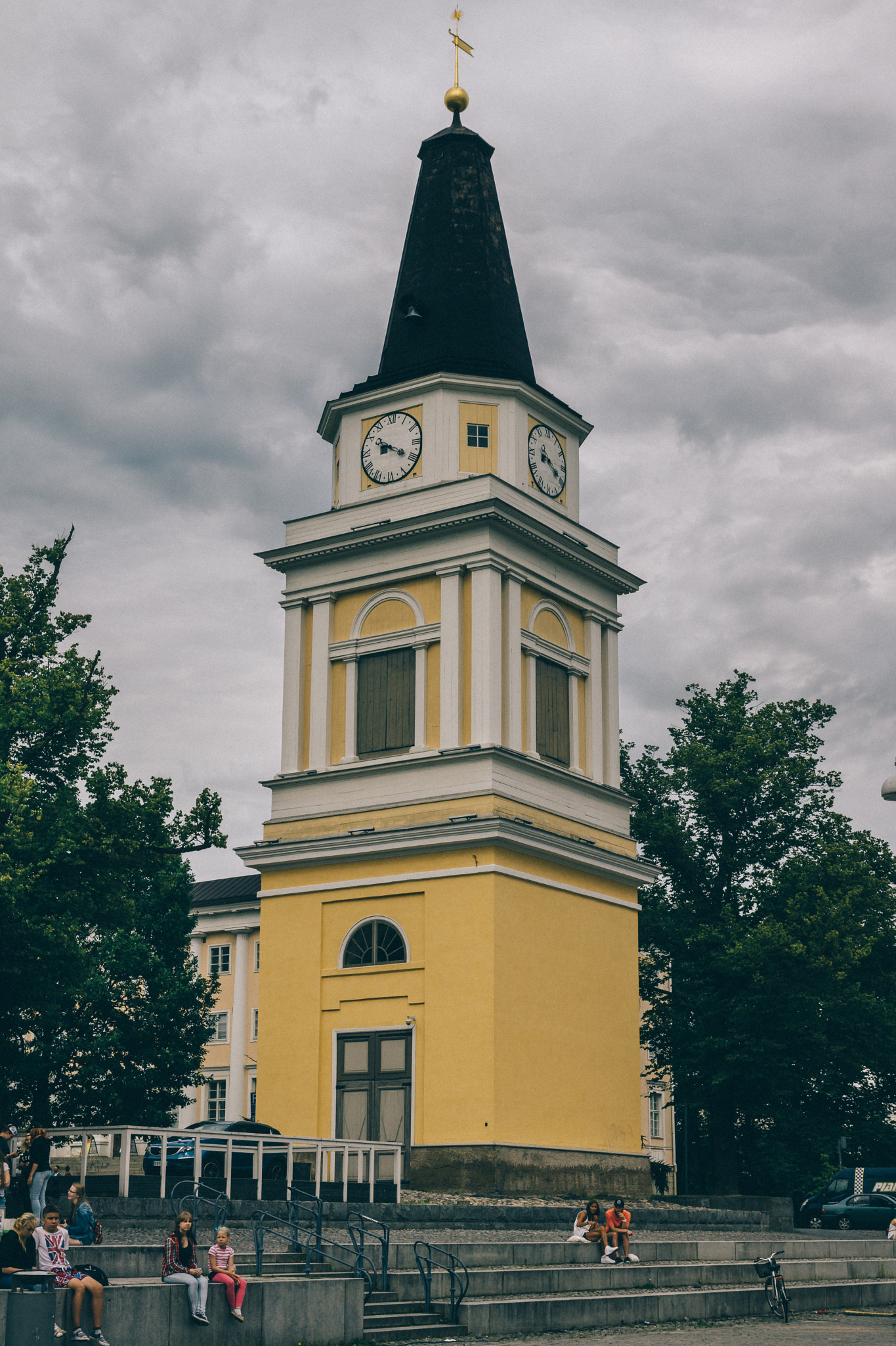 Sony SLT-A77 sample photo. Tampereen vanha kirkko tower photography