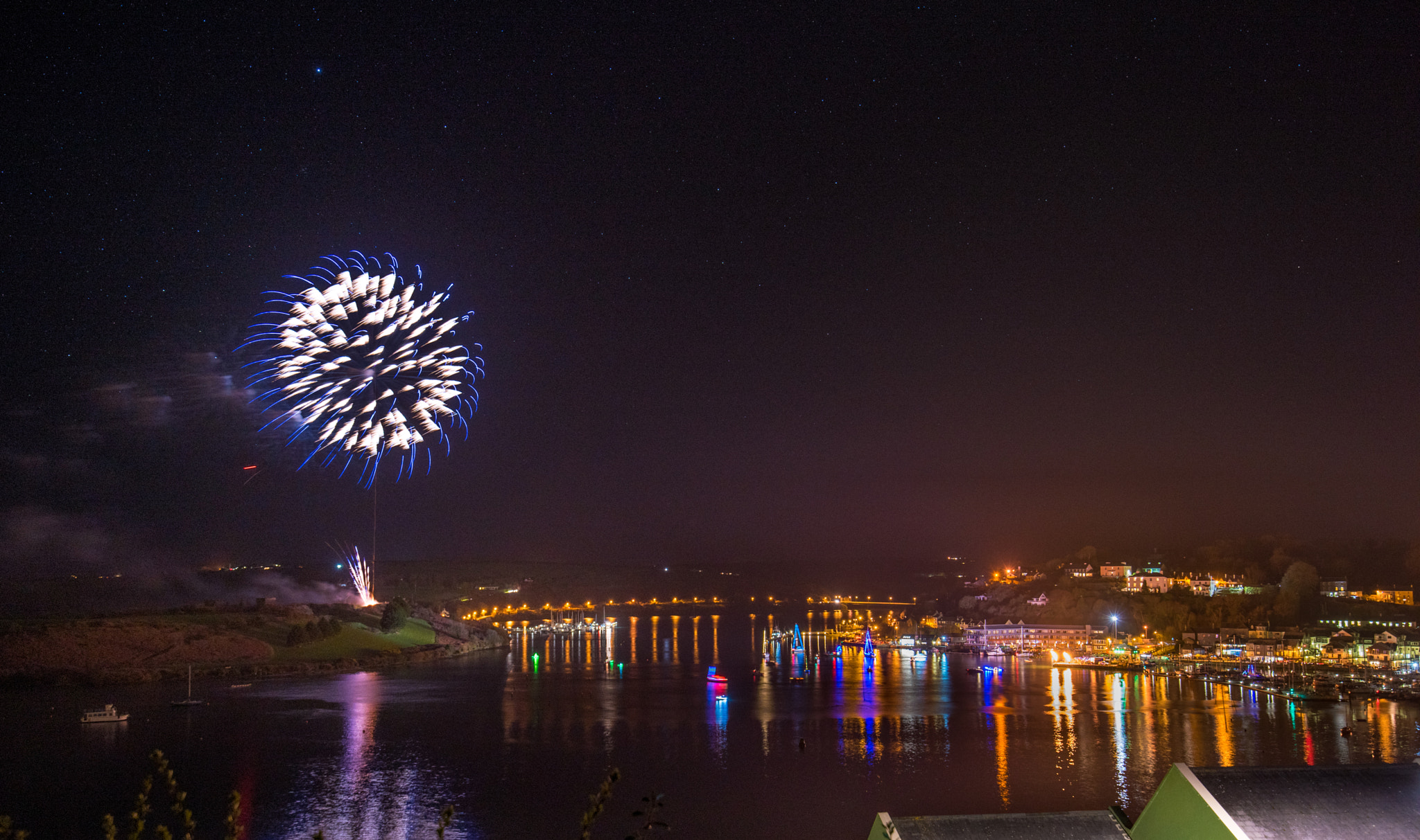 Tamron SP 15-30mm F2.8 Di VC USD sample photo. Fireworks in kinsale photography