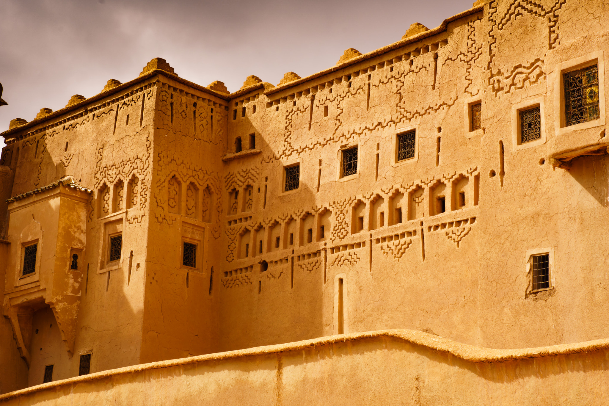 Sony ILCA-77M2 sample photo. Taourirt kasbah photography