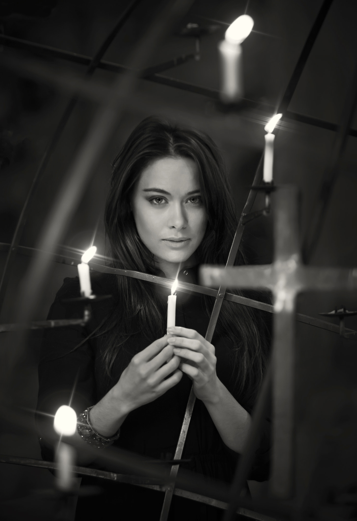 Nikon D810 sample photo. Candlelit serenity photography