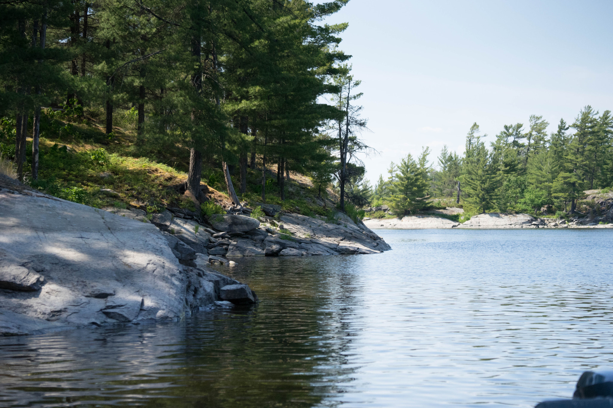 Sony a7 II + Sony FE 70-300mm F4.5-5.6 G OSS sample photo. French river - ontario photography