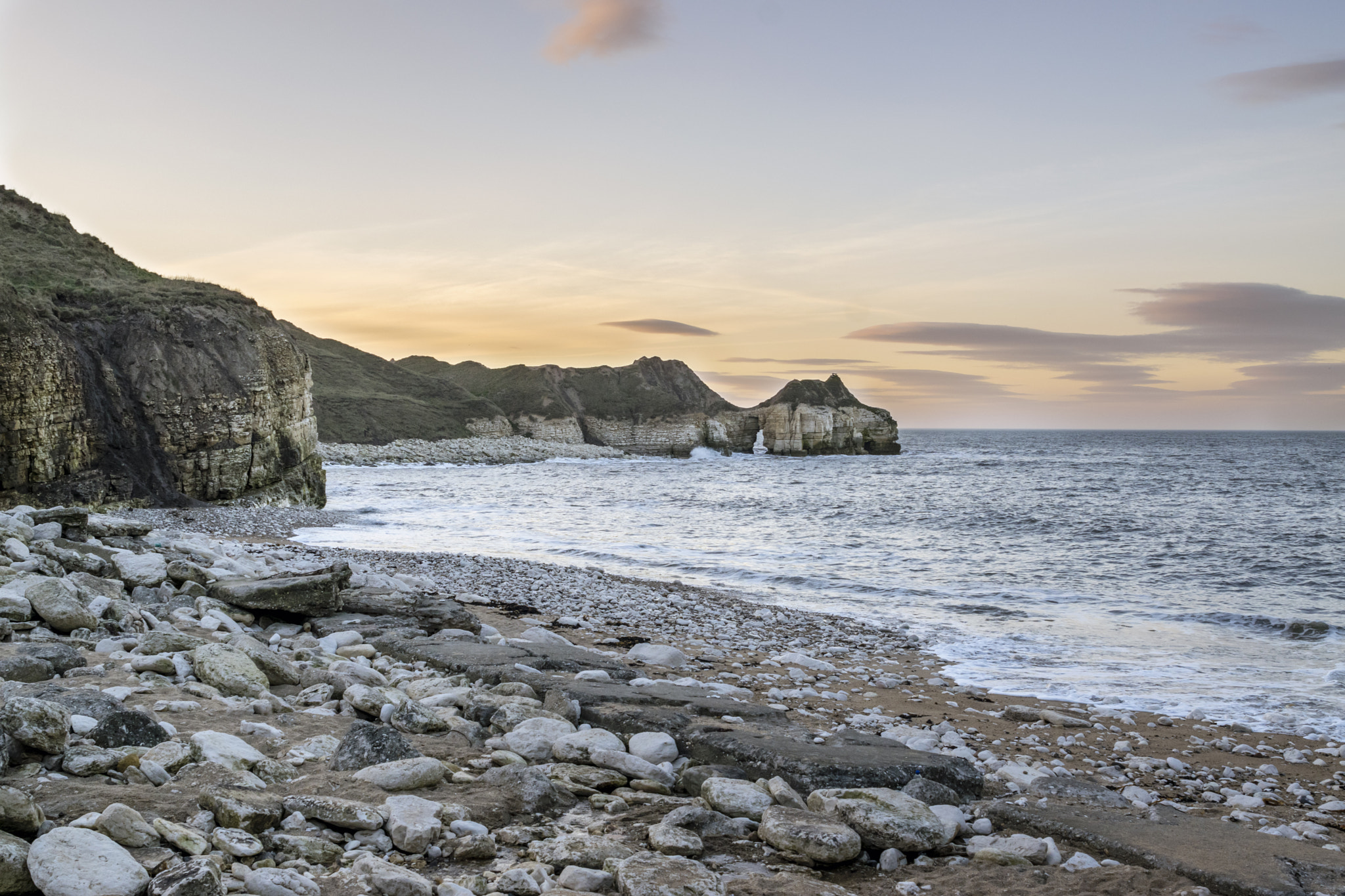 Sigma 24-70mm F2.8 EX DG HSM sample photo. Thornwick bay photography