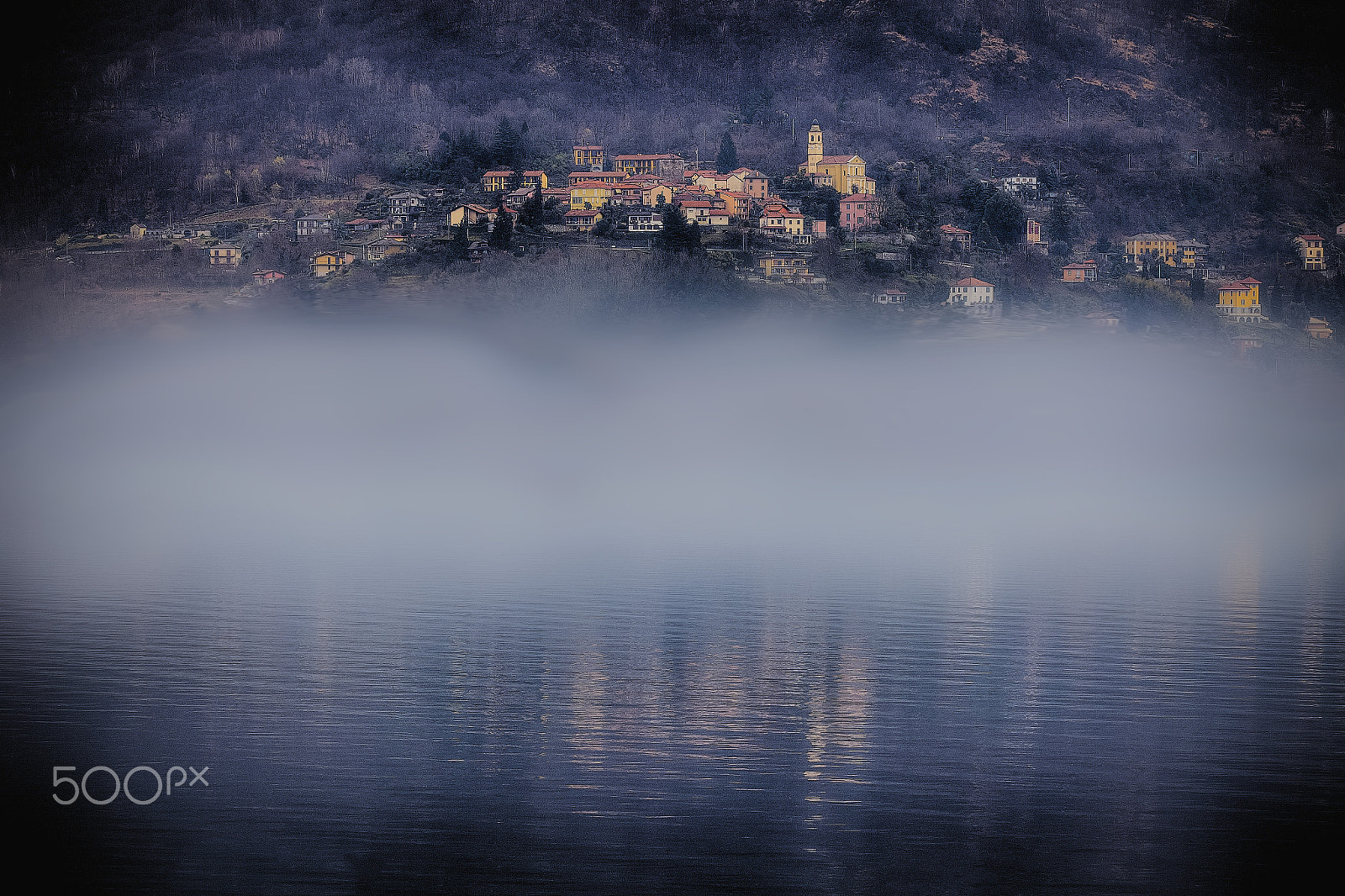 Canon EF 70-200mm F4L IS USM sample photo. Foggy photography