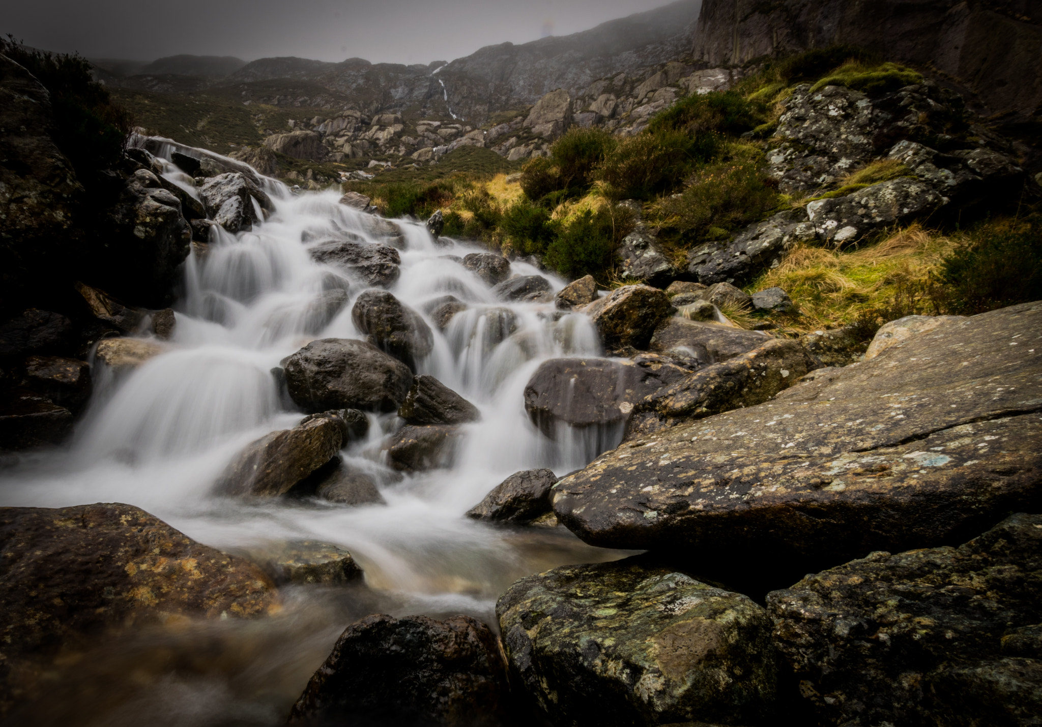 Nikon D3300 + Sigma 10-20mm F3.5 EX DC HSM sample photo. Snow melt photography