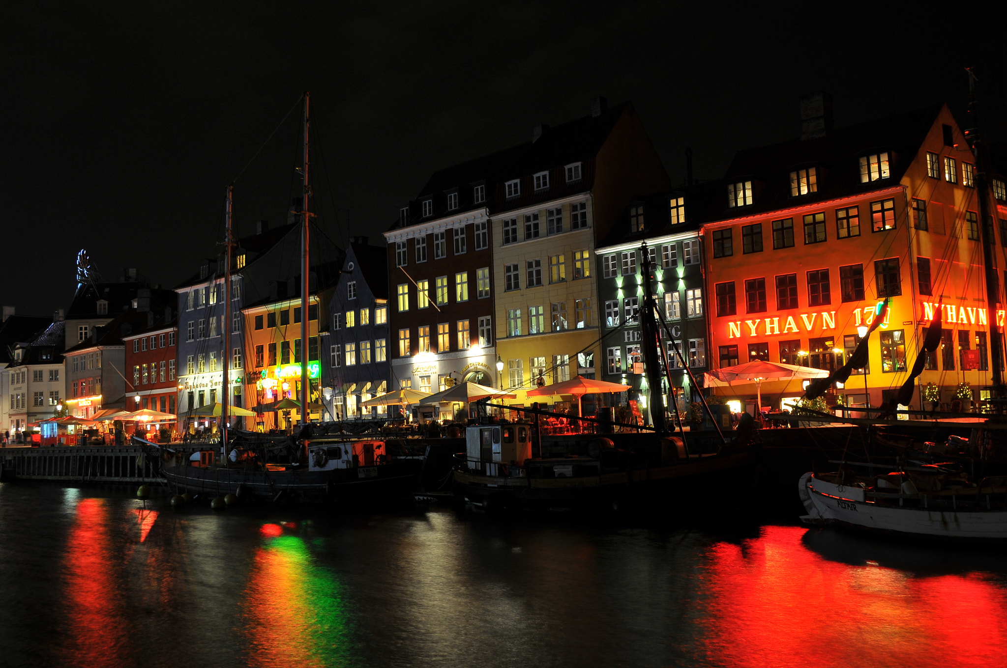 Nikon D300 sample photo. Nyhavn cph photography