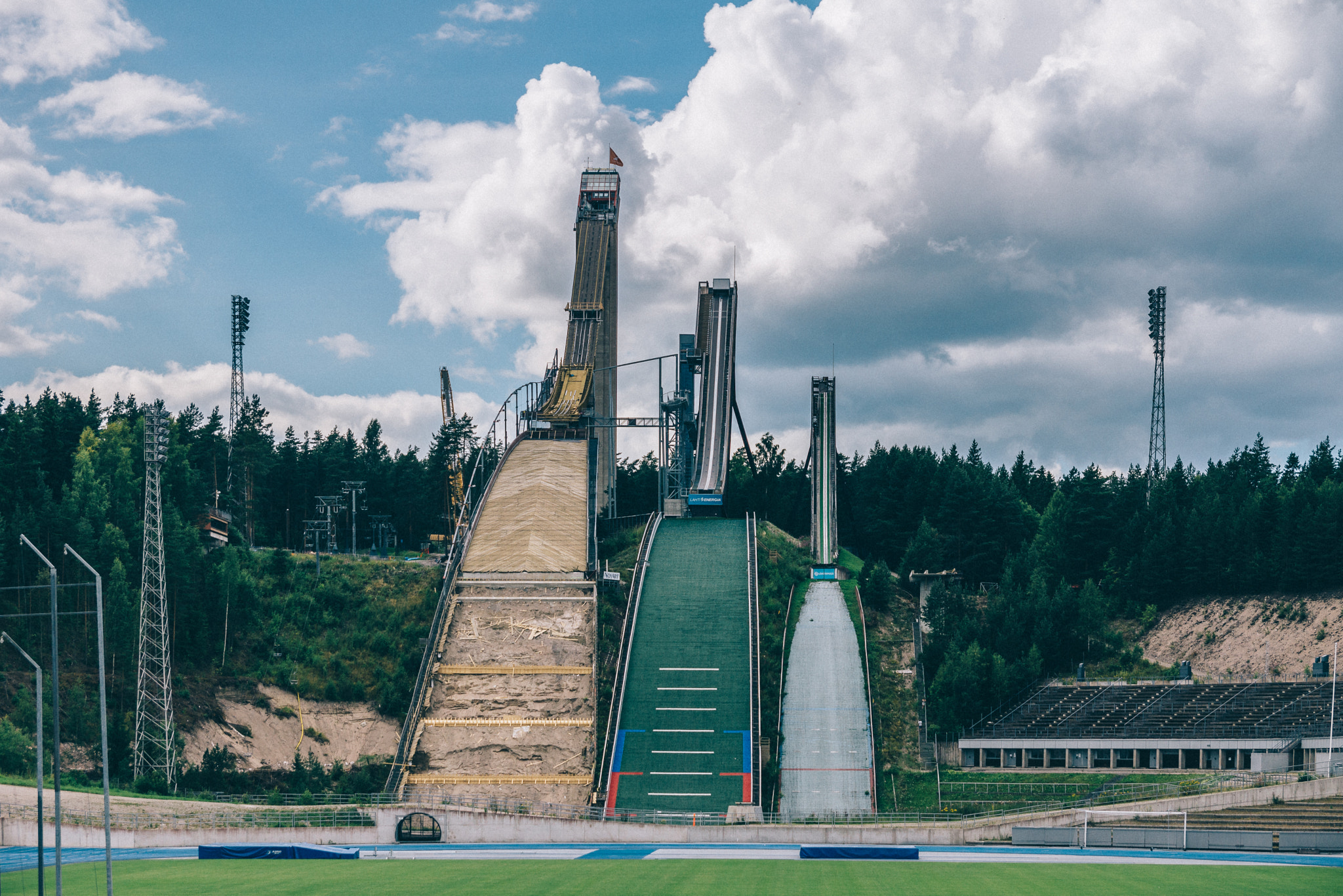 Sony SLT-A77 + Tamron SP 24-70mm F2.8 Di VC USD sample photo. Salpausselkä skistadion photography