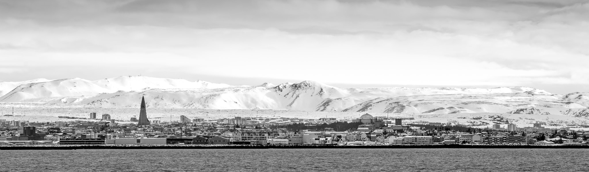 Pentax K-1 sample photo. Reykjavik from the sea photography