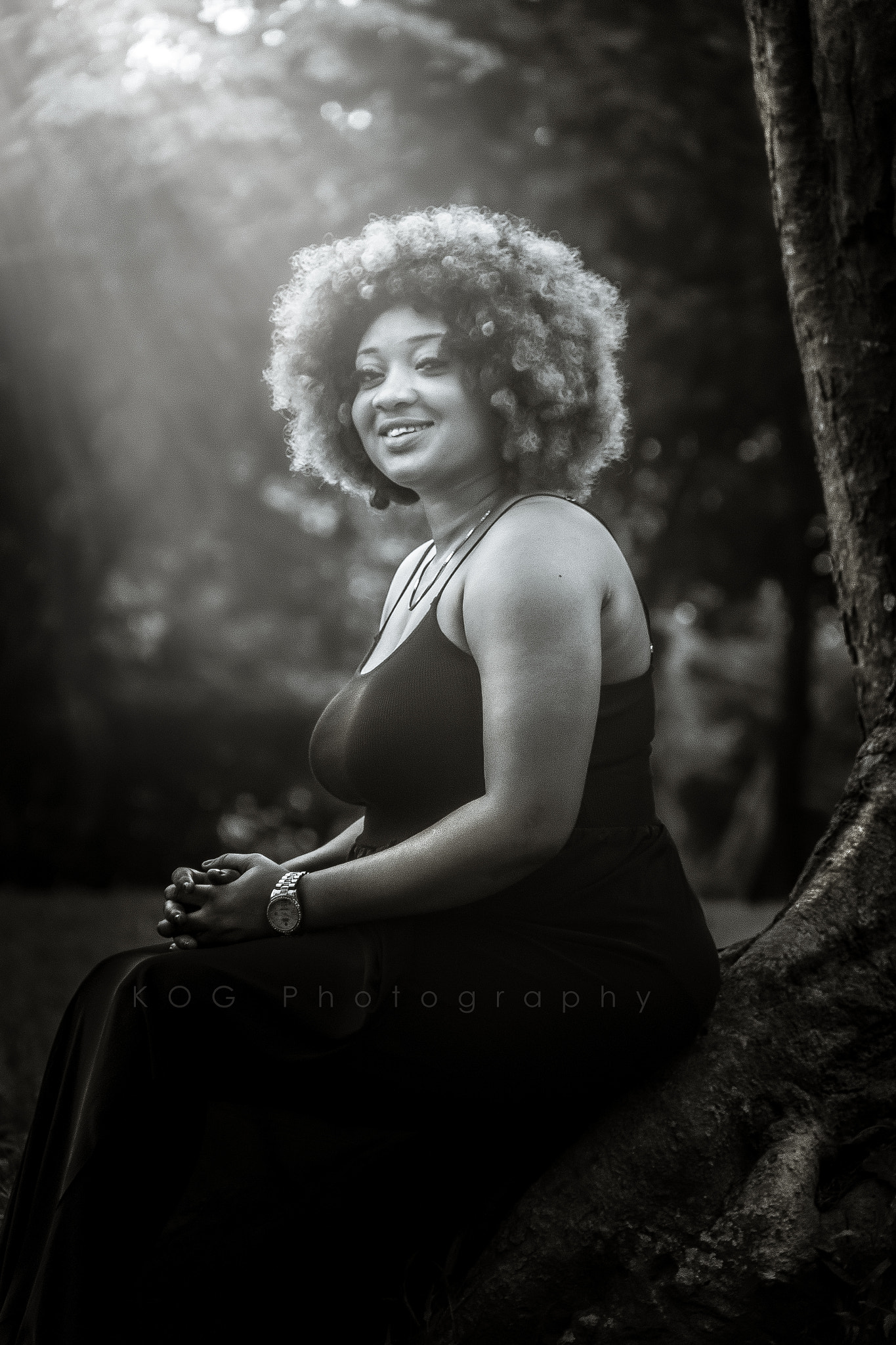 Canon EF-S 18-135mm F3.5-5.6 IS sample photo. Afro queen photography