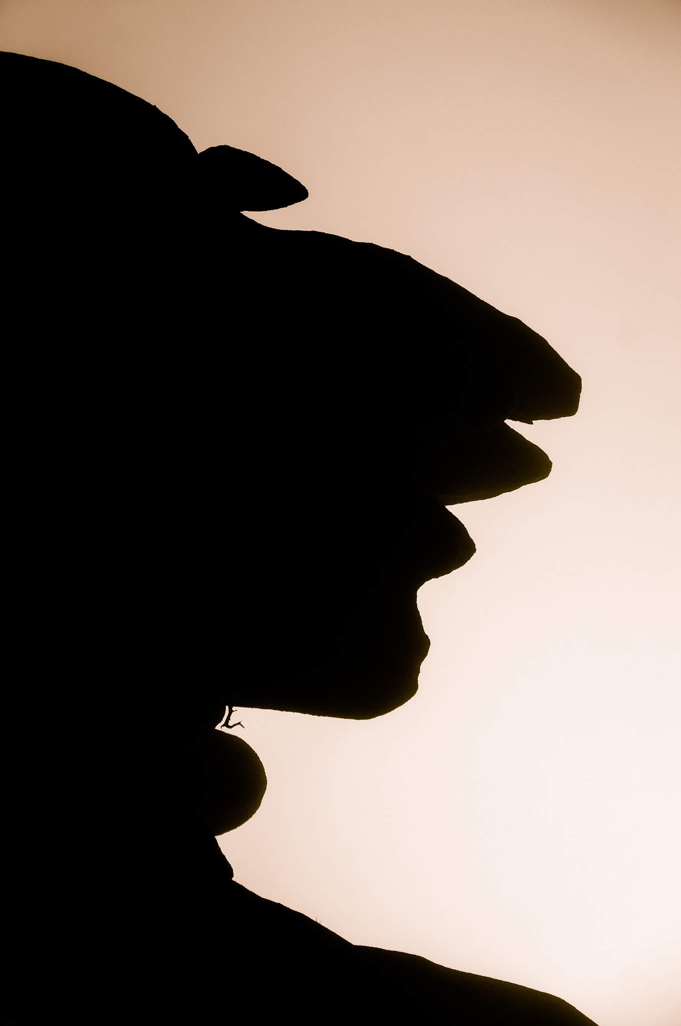 Pentax K-7 sample photo. Face of stone photography