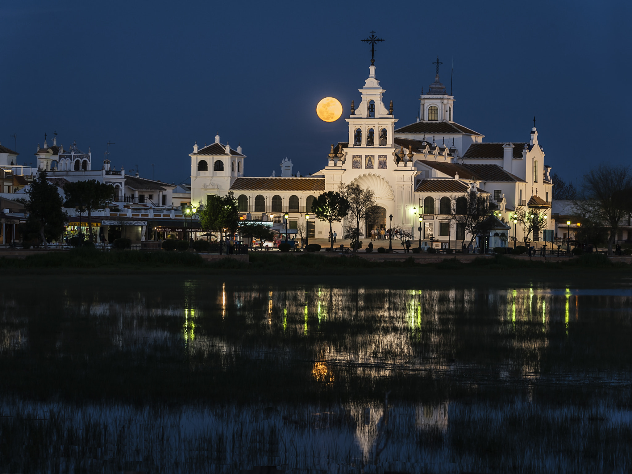 Nikon D700 + Sigma 150-600mm F5-6.3 DG OS HSM | C sample photo. Moonrise over sanctuary. photography