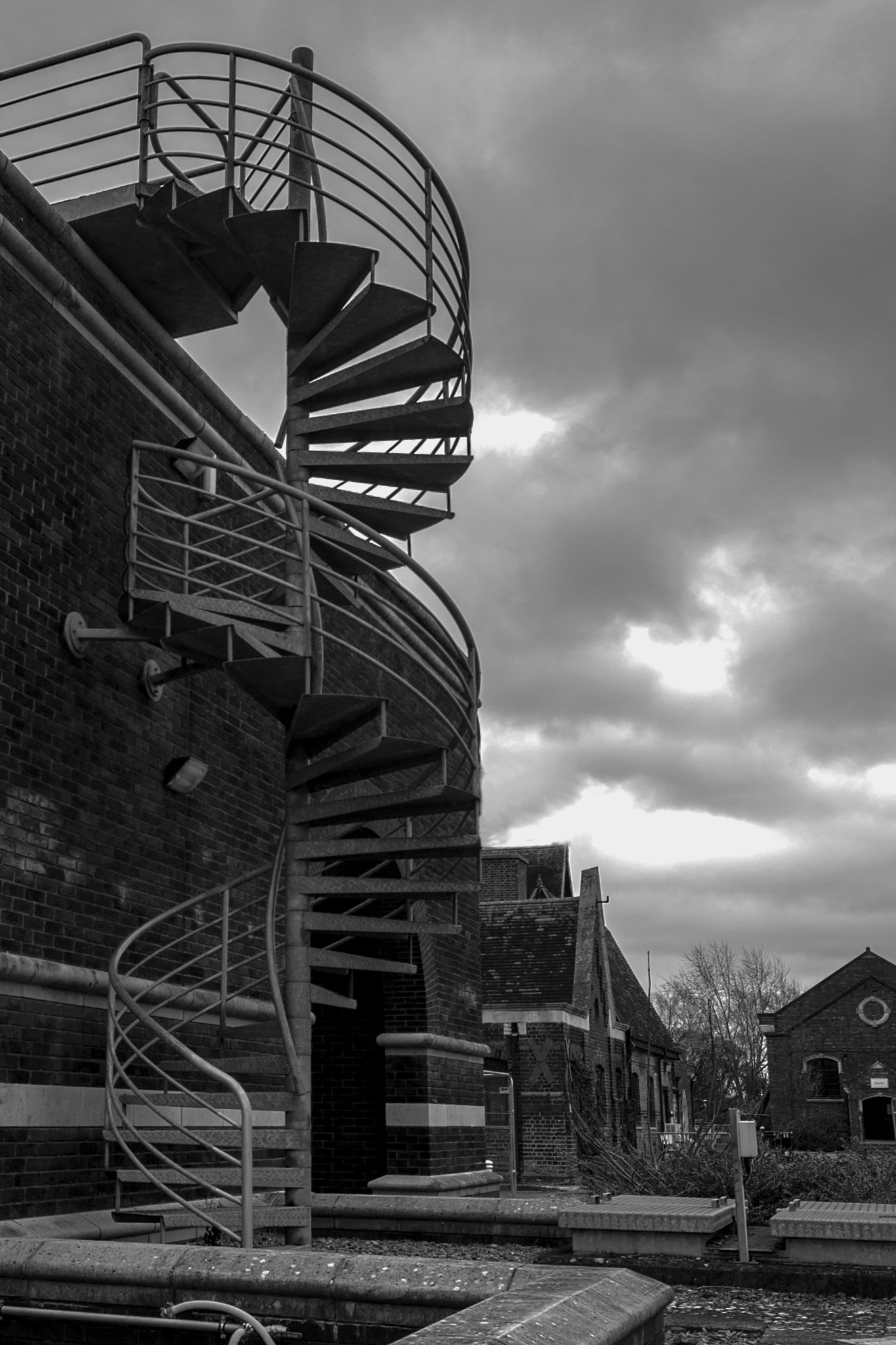 Canon EOS 50D sample photo. Waterworks staircase  photography