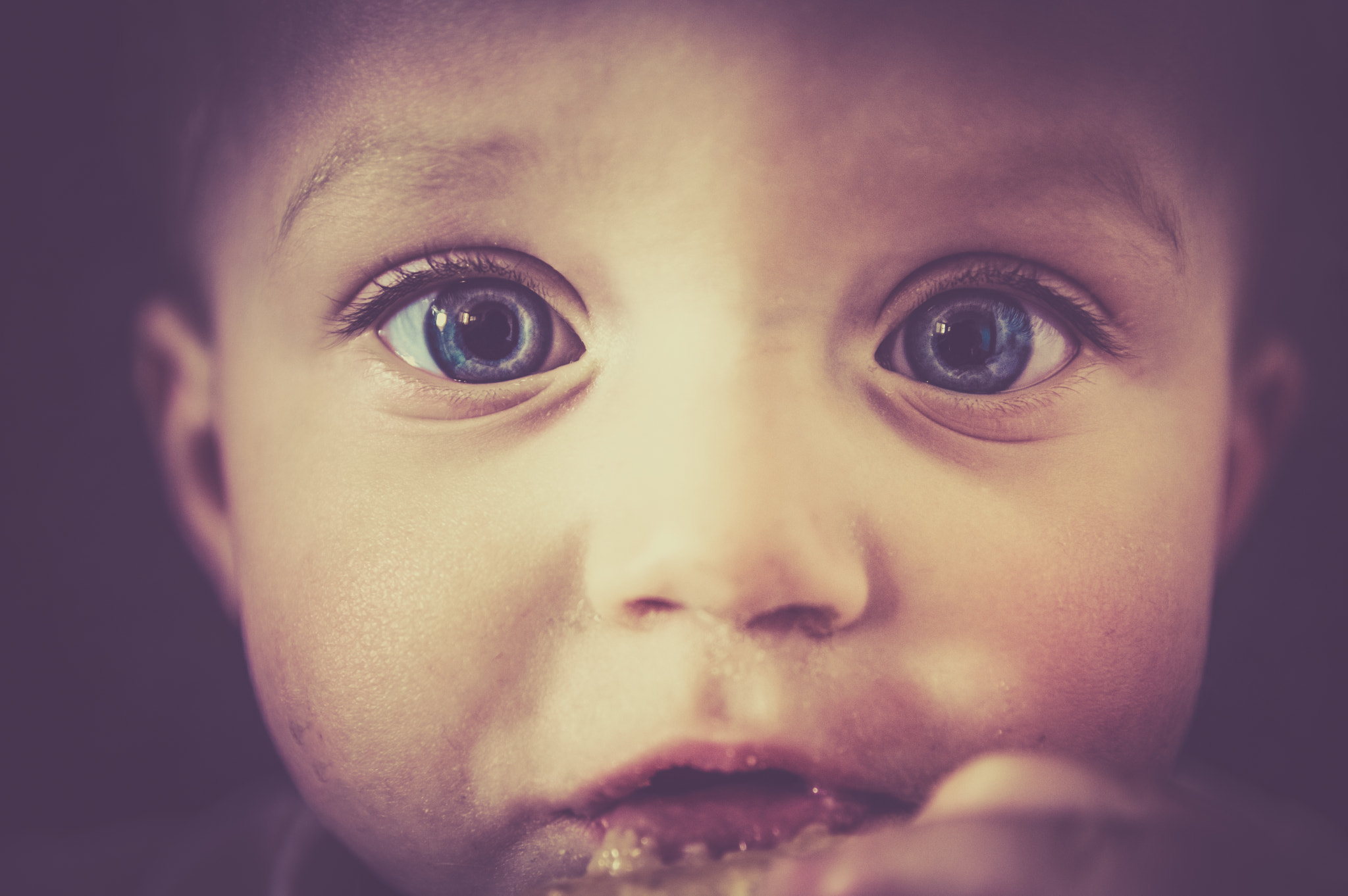 Sigma 17-50mm F2.8 EX DC OS HSM sample photo. Deep blue eyes photography