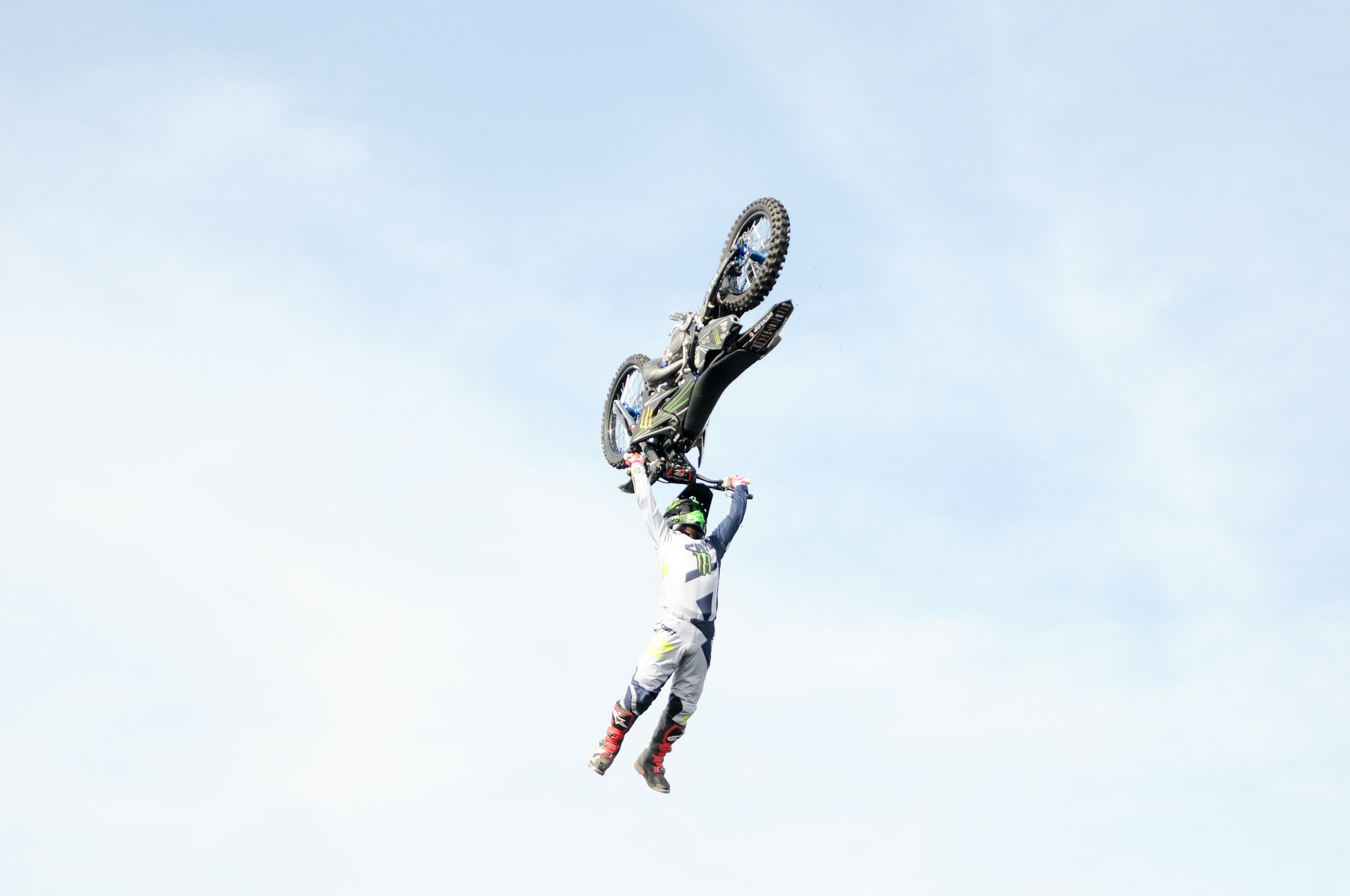 Nikon AF-S Nikkor 70-200mm F2.8G ED VR II sample photo. Fmx salon de la moto 2017 photography