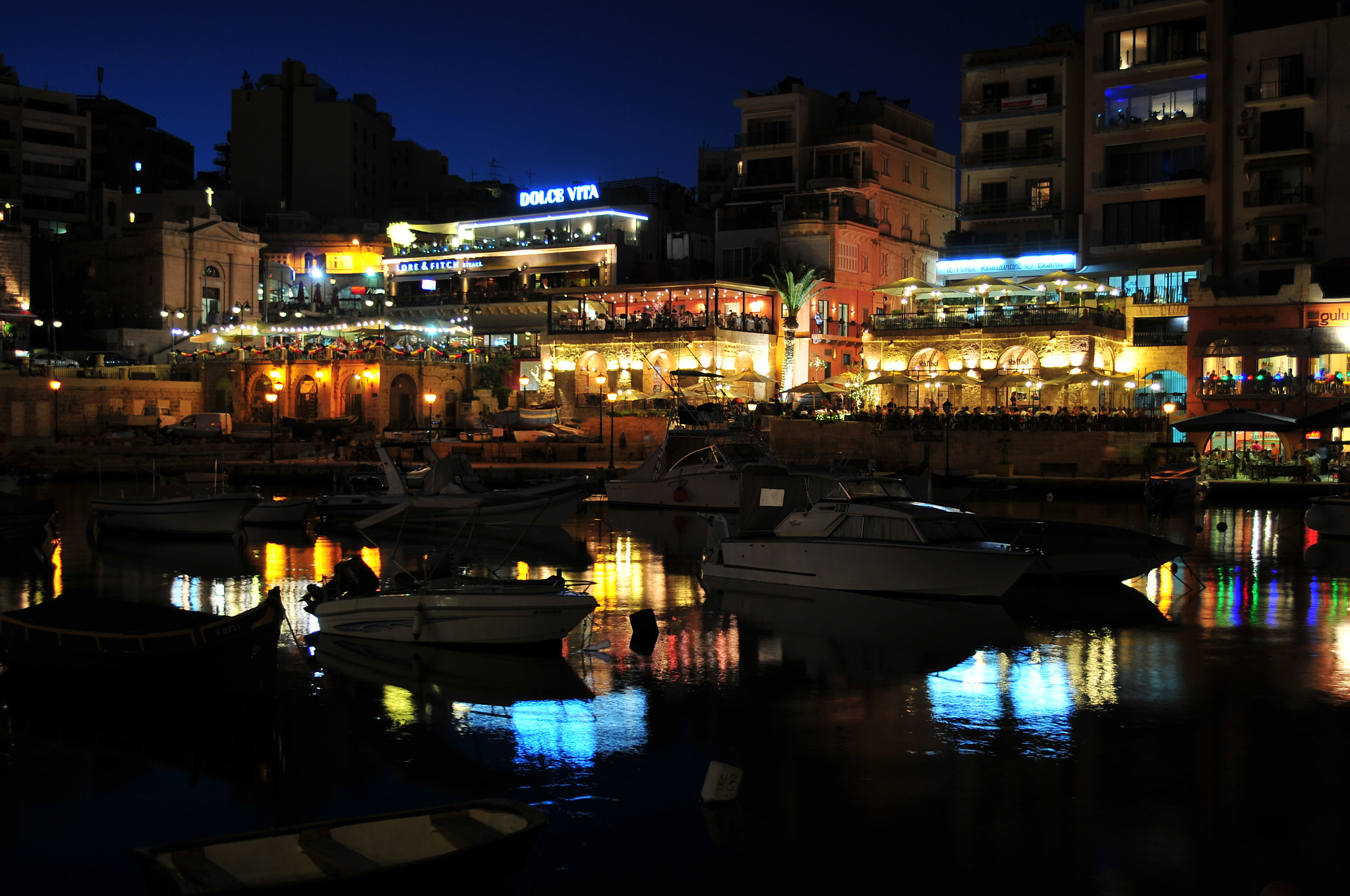 Nikon D300 sample photo. Malta saint julian's bay photography