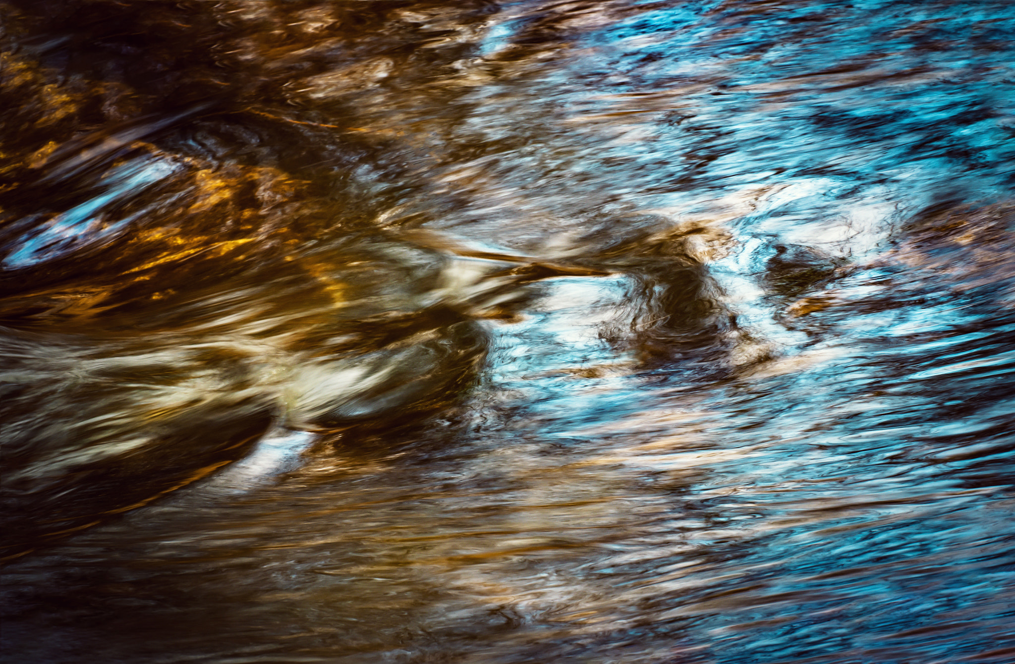 Nikon D5500 sample photo. Colored evening the water level photography