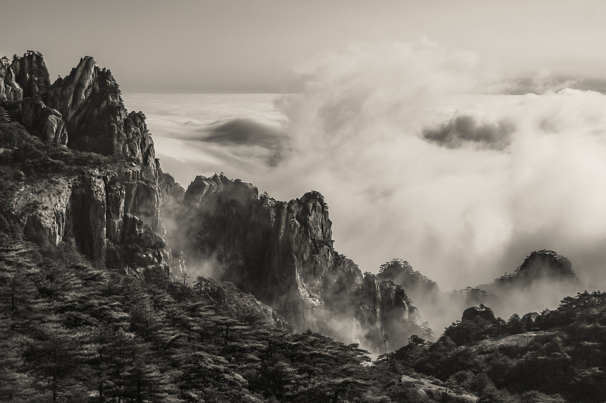Pentax K-7 sample photo. Huangshan no. 12 photography