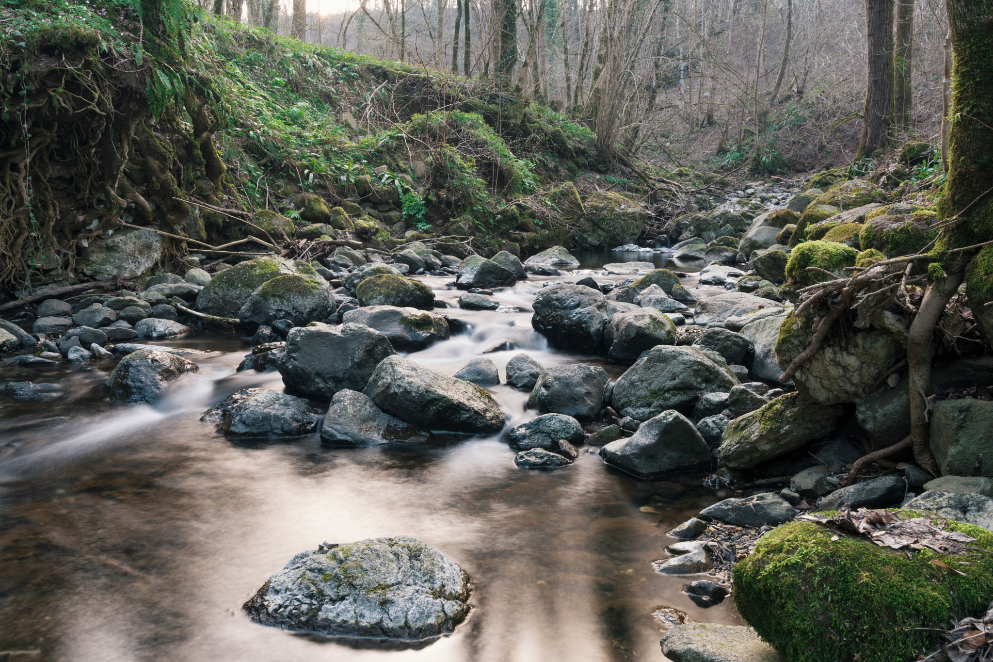 Sony a6500 sample photo. Soft river photography