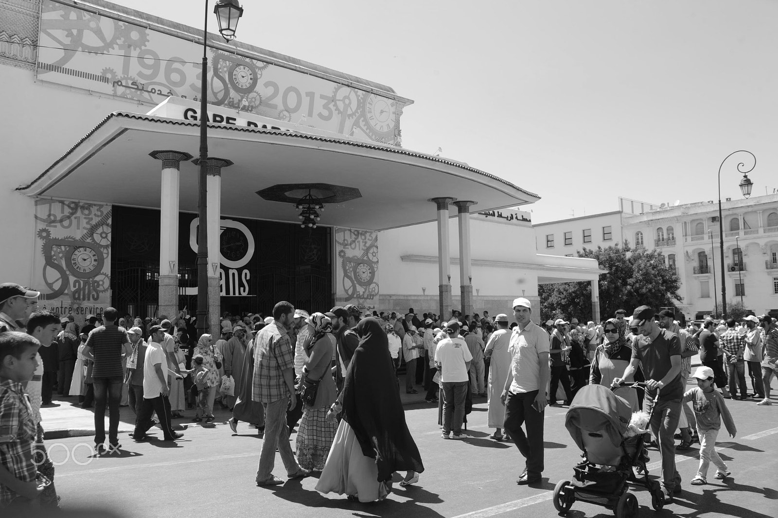 Nikon D700 sample photo. Gare de  rabat photography
