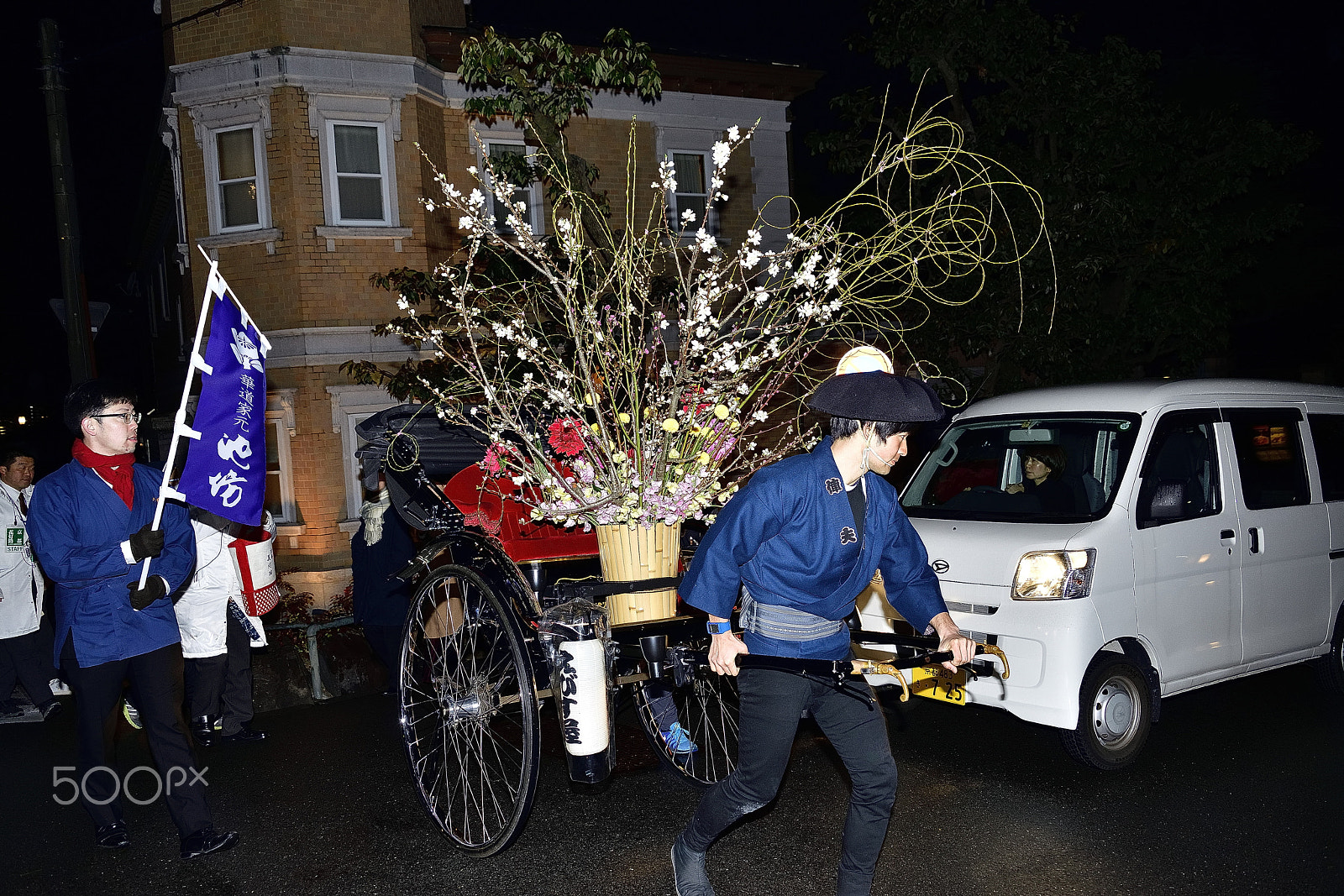 Nikon D800E sample photo. Flower car～花車・京都花灯路～ photography