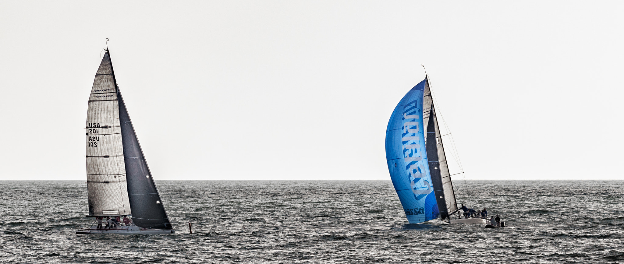 Nikon AF-S Nikkor 70-200mm F4G ED VR sample photo. Sails in the wind photography