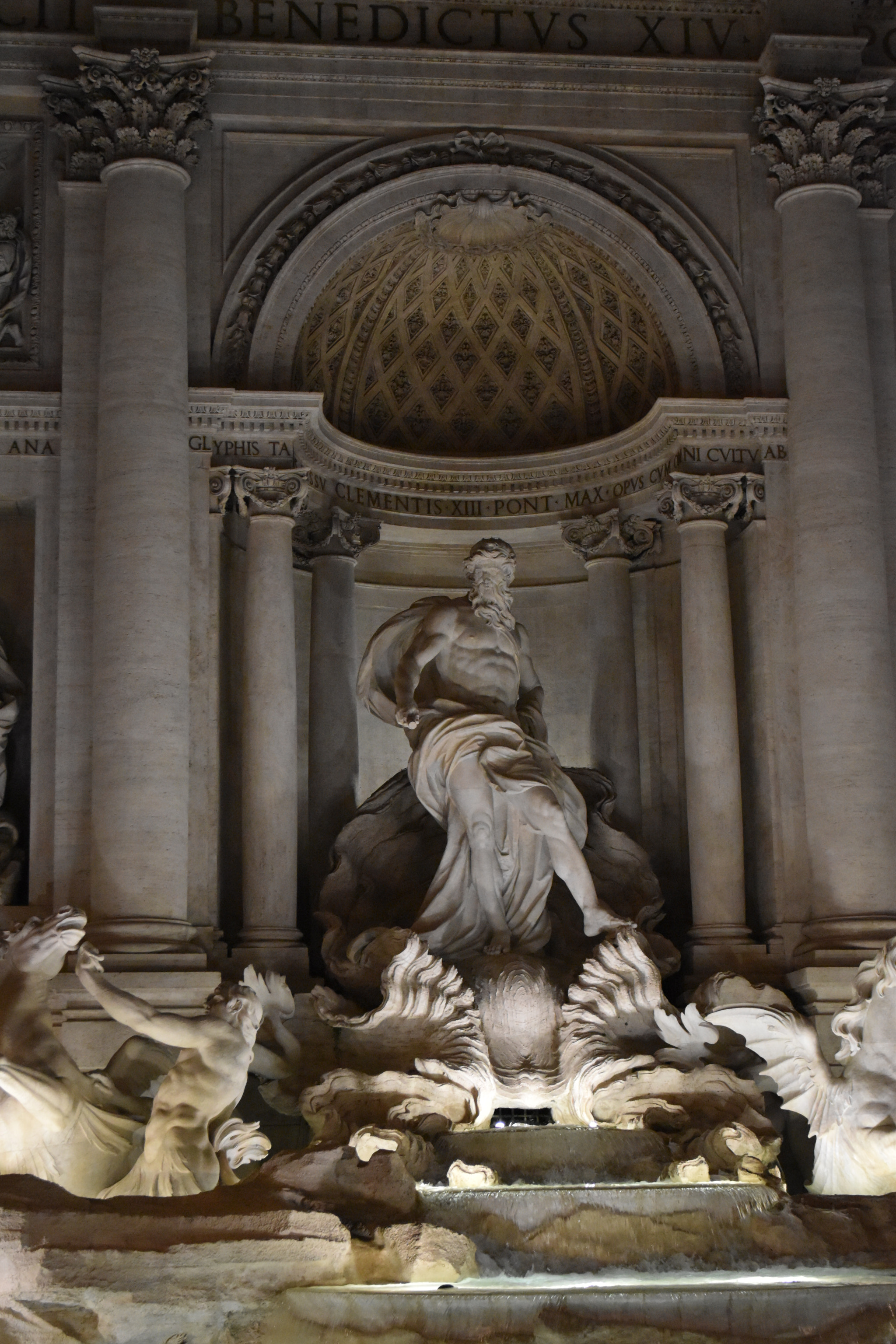 Nikon D5500 sample photo. Trevi fountain photography