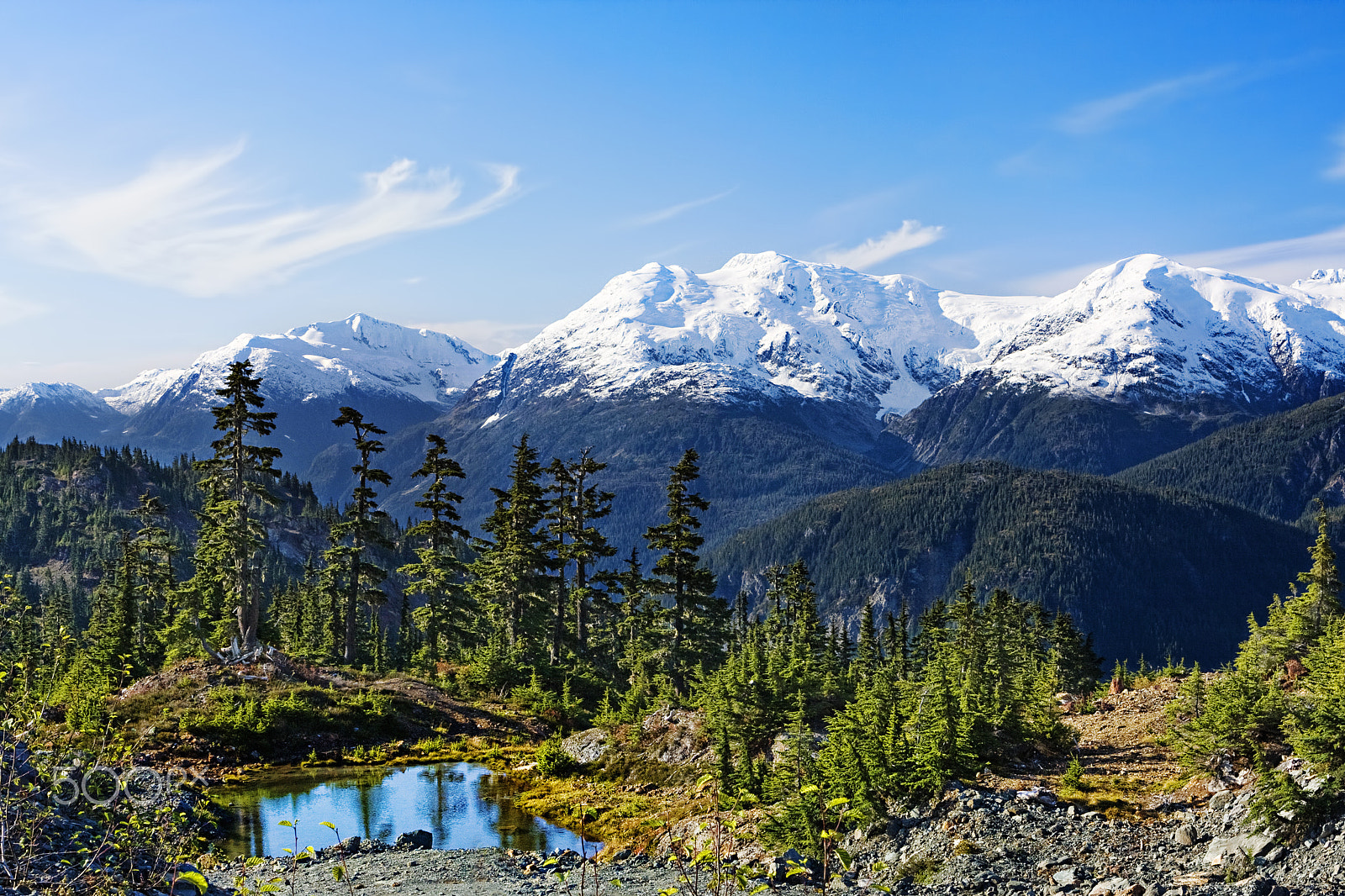 Canon EOS 40D sample photo. A scenic mountain landscape in british columbia photography