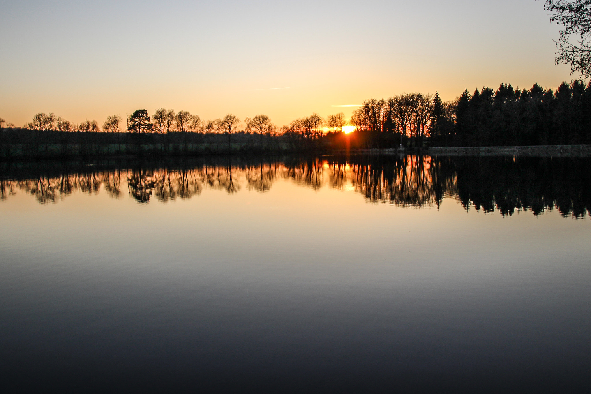 Canon EOS 100D (EOS Rebel SL1 / EOS Kiss X7) sample photo. Sunset,  coucher de soleil photography