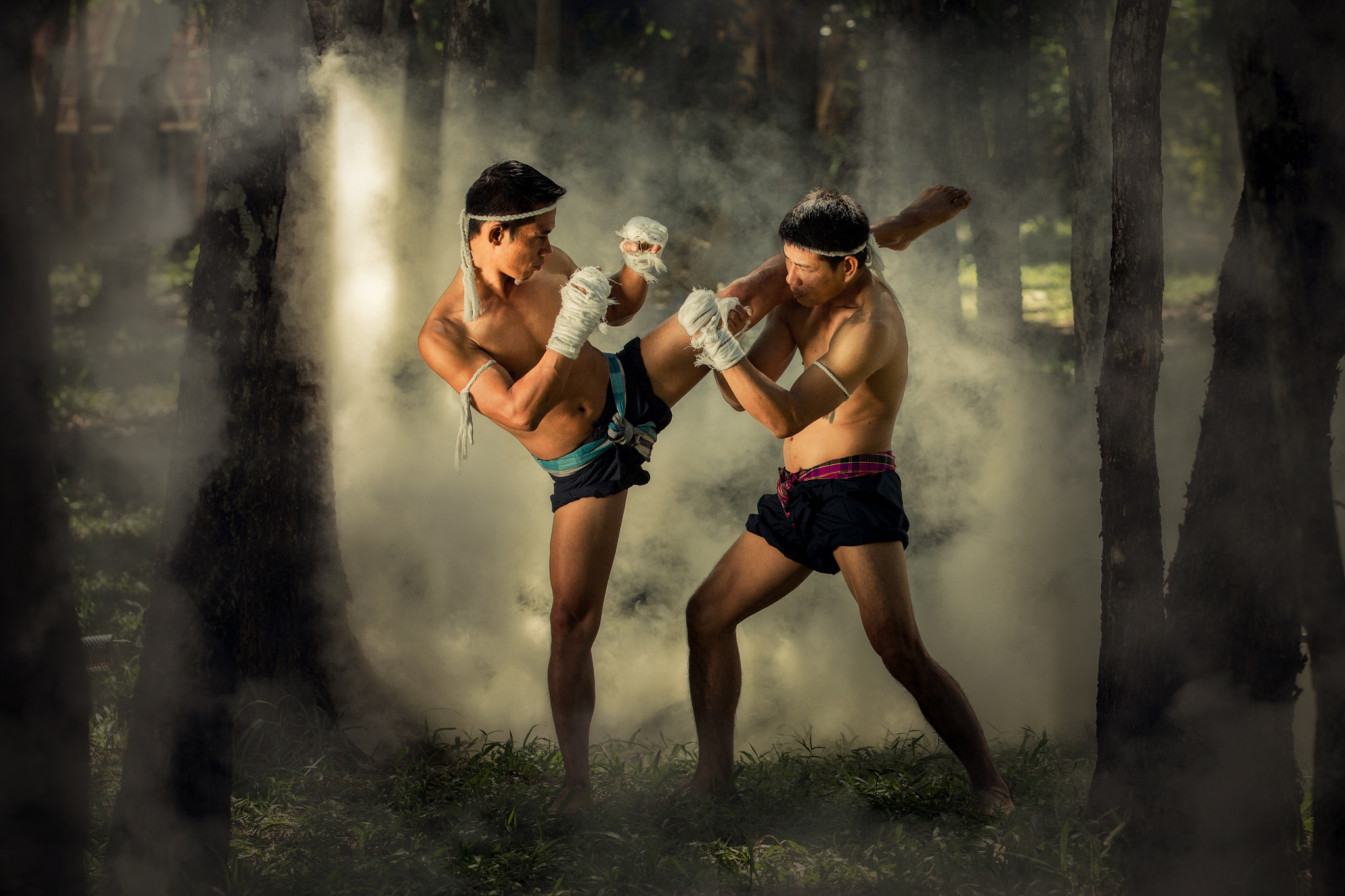 Canon EF 70-200mm F2.8L IS II USM sample photo. Thai traditional boxing photography