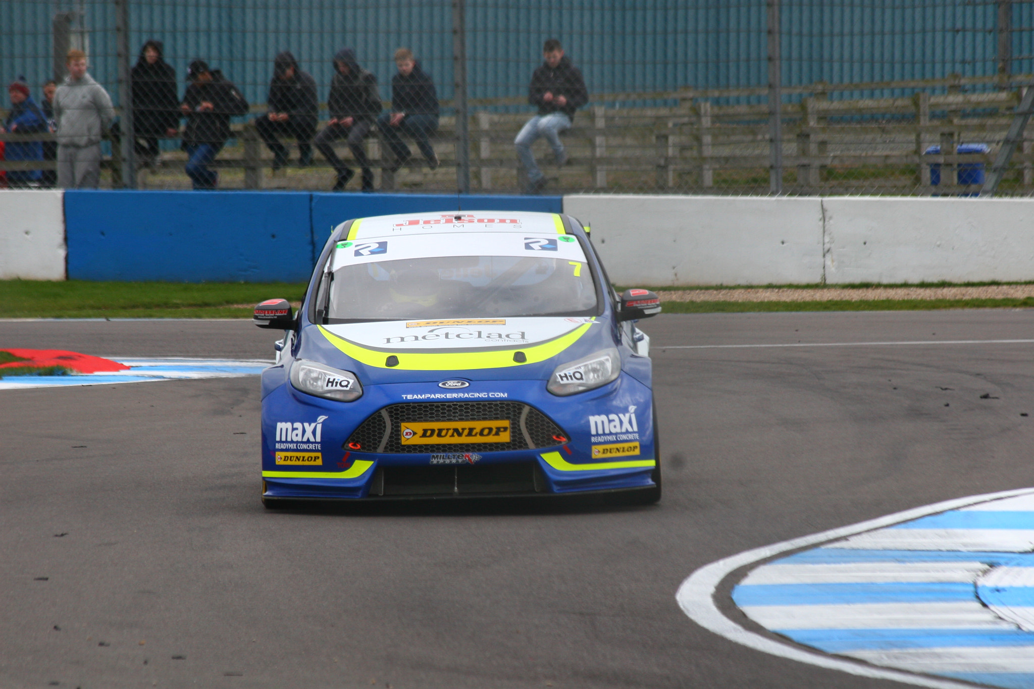 Canon EOS 30D sample photo. Btcc launch day test donington 16 march 2017 photography