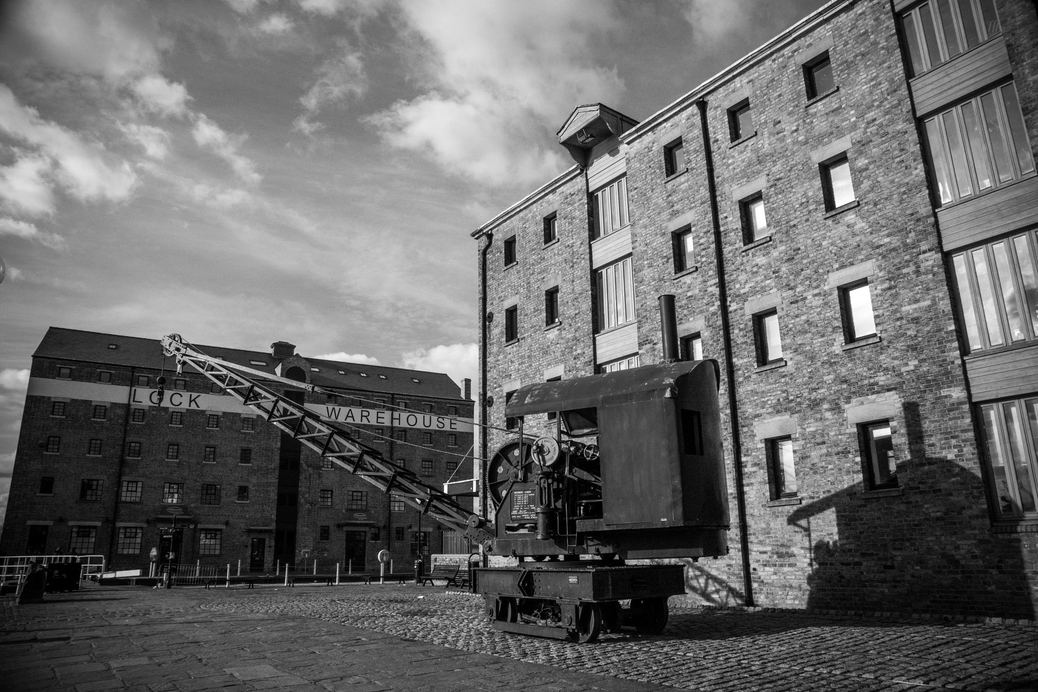 Sony ILCA-77M2 sample photo. Lock warehouse photography