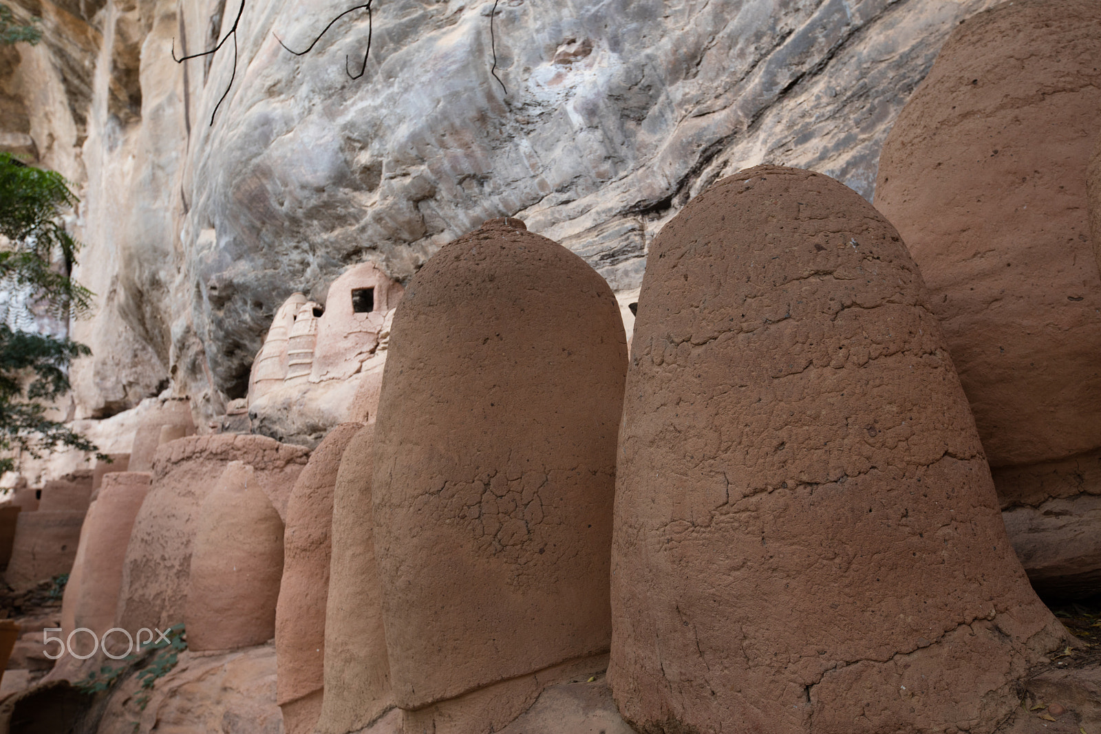 Canon EF 16-35mm F2.8L II USM sample photo. Troglodyte village, burkina faso photography