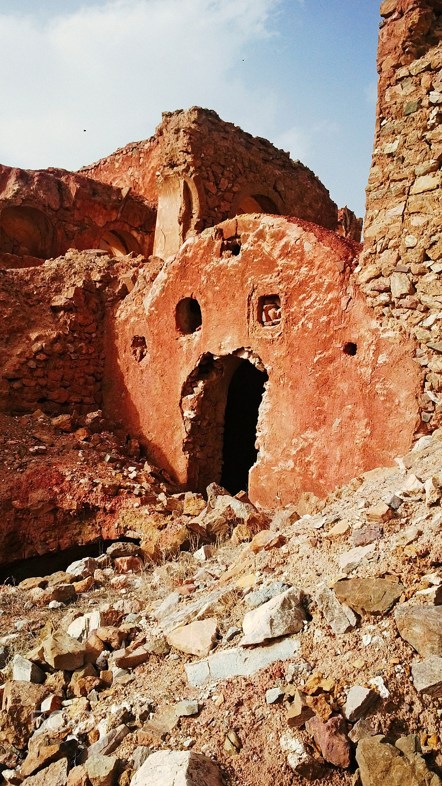 BlackBerry Z10 sample photo. 2500 years old village,destroyed by earthquake photography