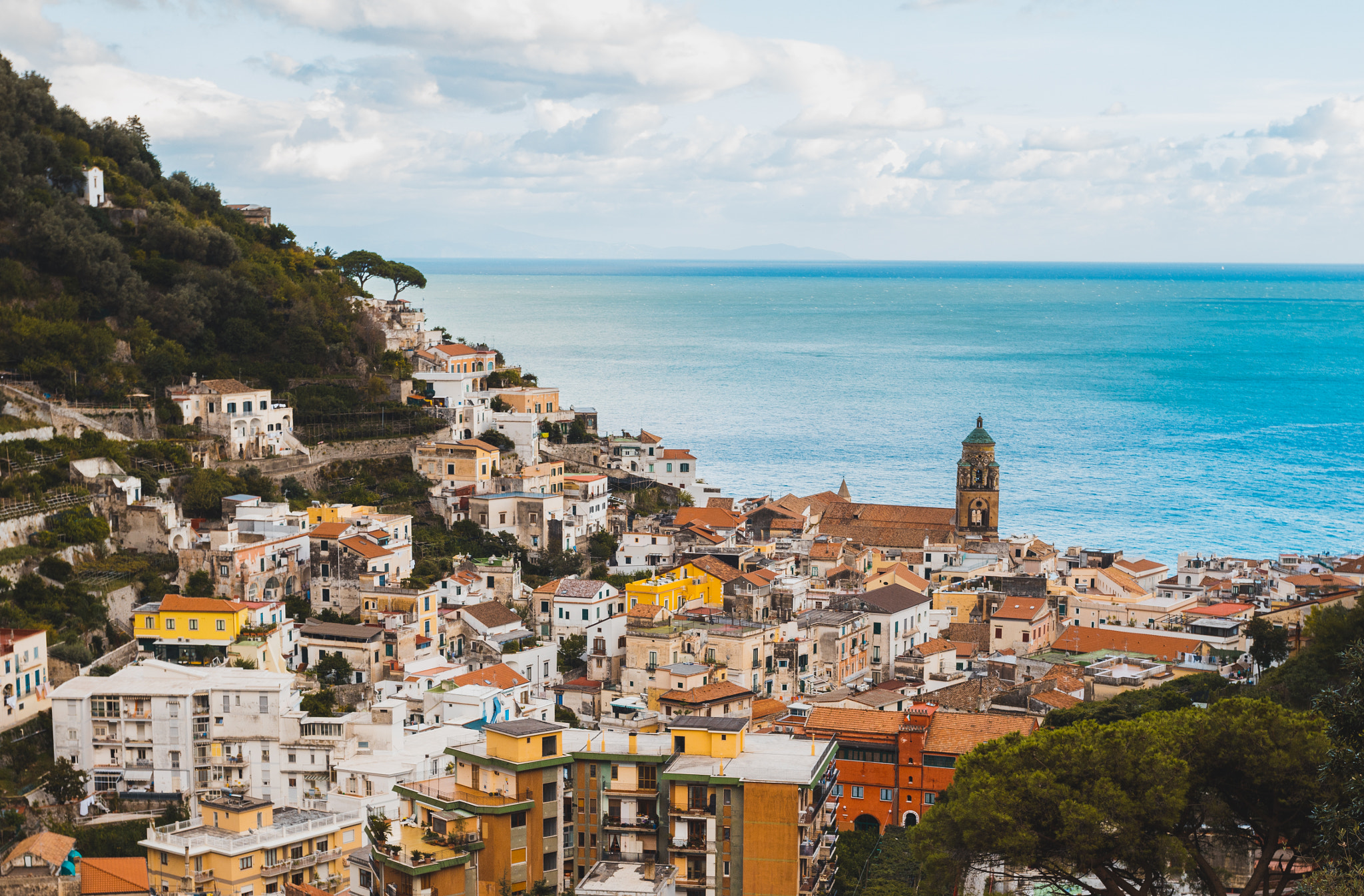 Canon EOS 5DS R + Canon EF 17-40mm F4L USM sample photo. Amalfi coast photography