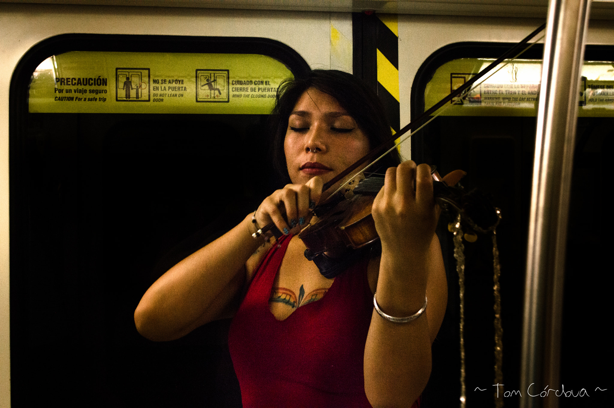 La chica del violín