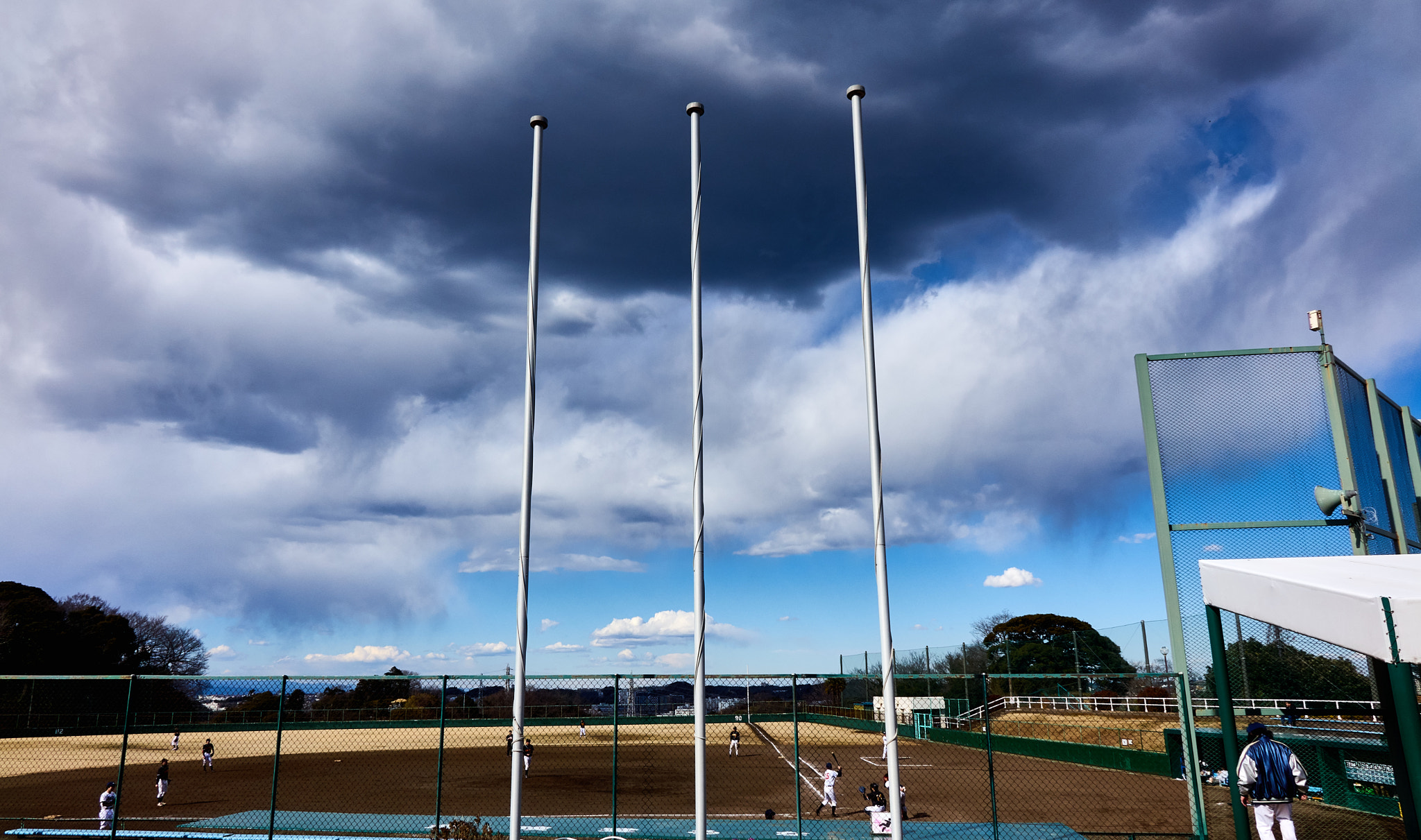 Sony Cyber-shot DSC-RX10 sample photo. Baseball field photography