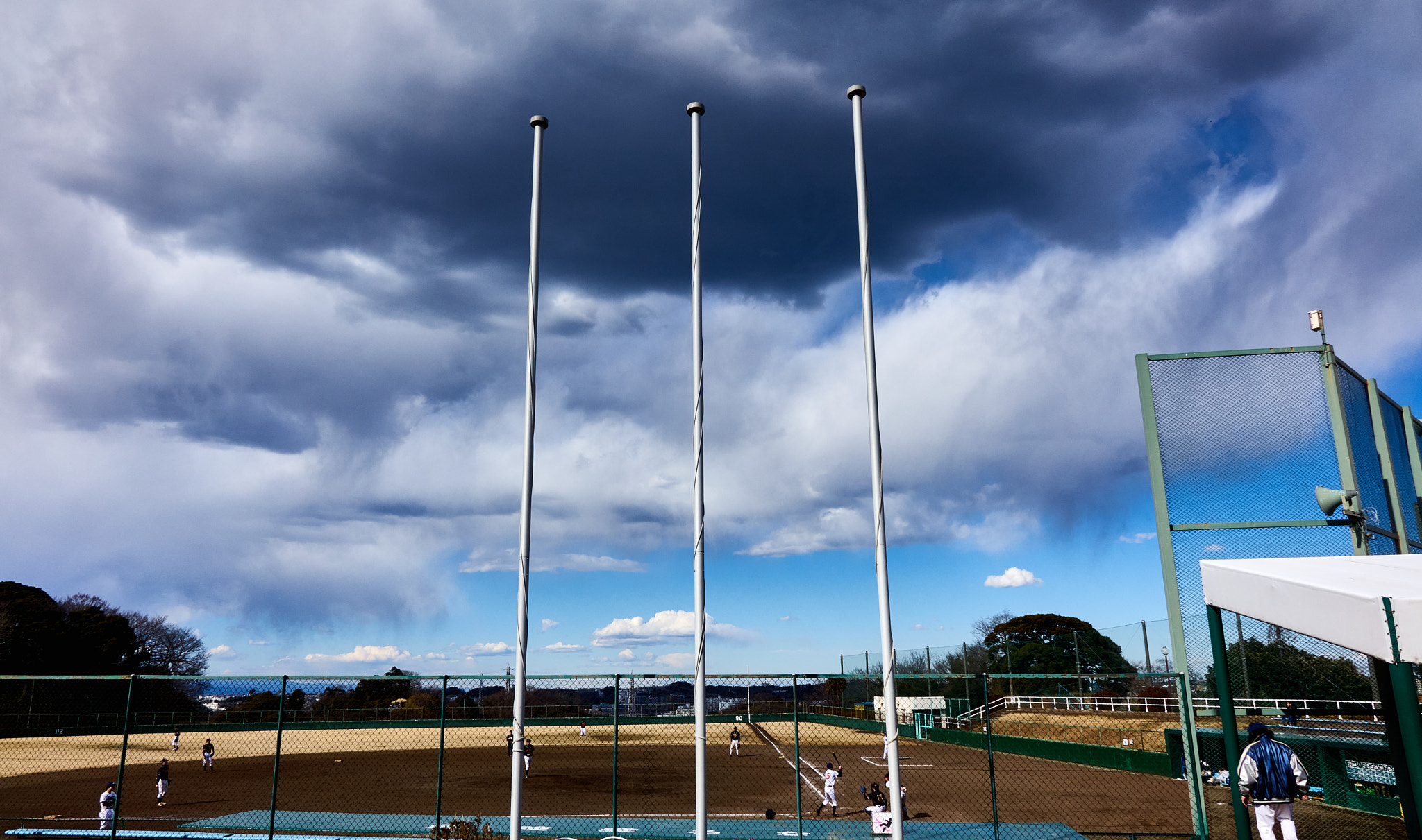 Sony Cyber-shot DSC-RX10 + Sony Cyber-shot DSC-RX10 sample photo. Baseball field photography