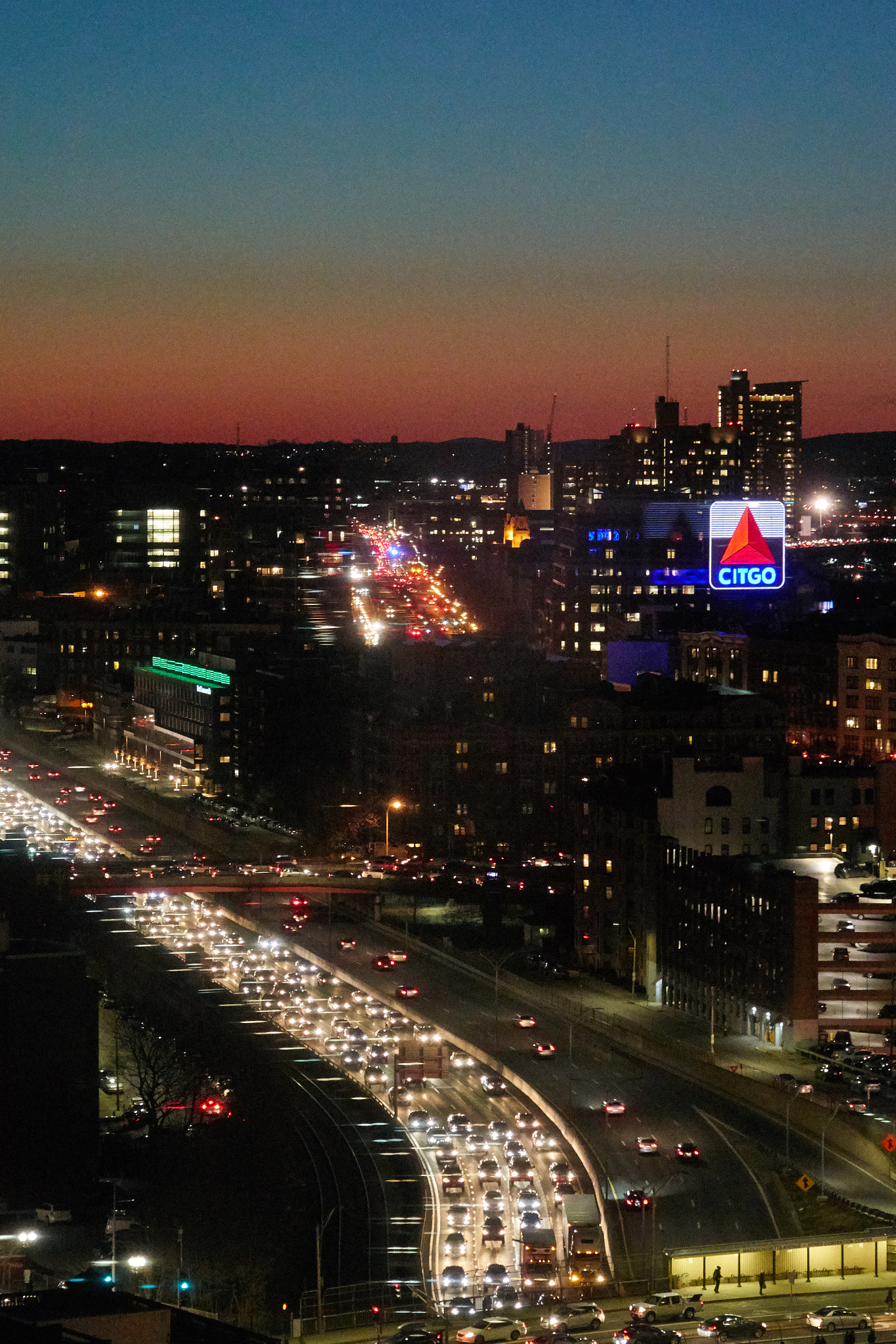 Sony Cyber-shot DSC-RX10 + Sony Cyber-shot DSC-RX10 sample photo. Boston night photography