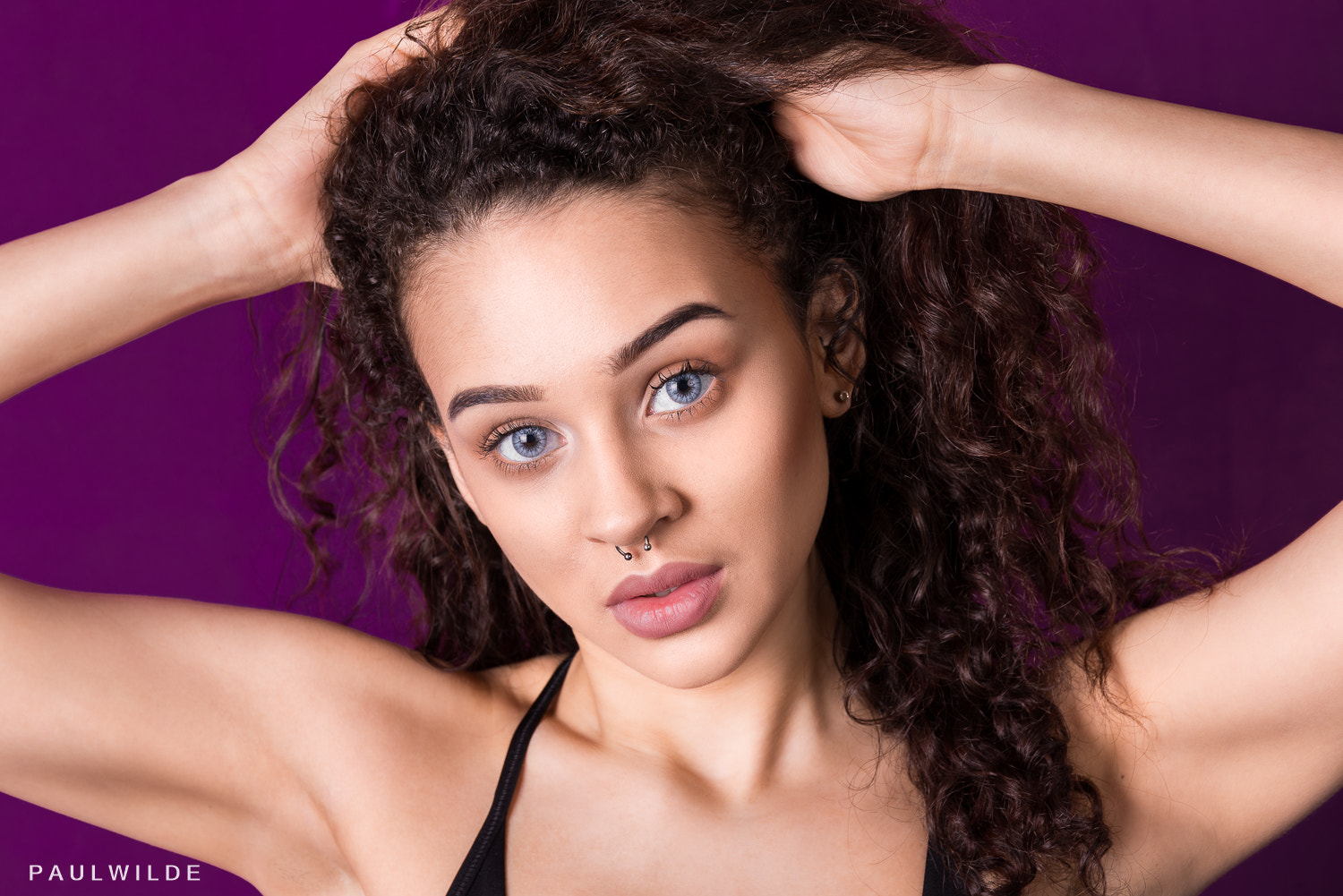 Sigma 24-105mm F4 DG OS HSM Art sample photo. Ebony studio photography