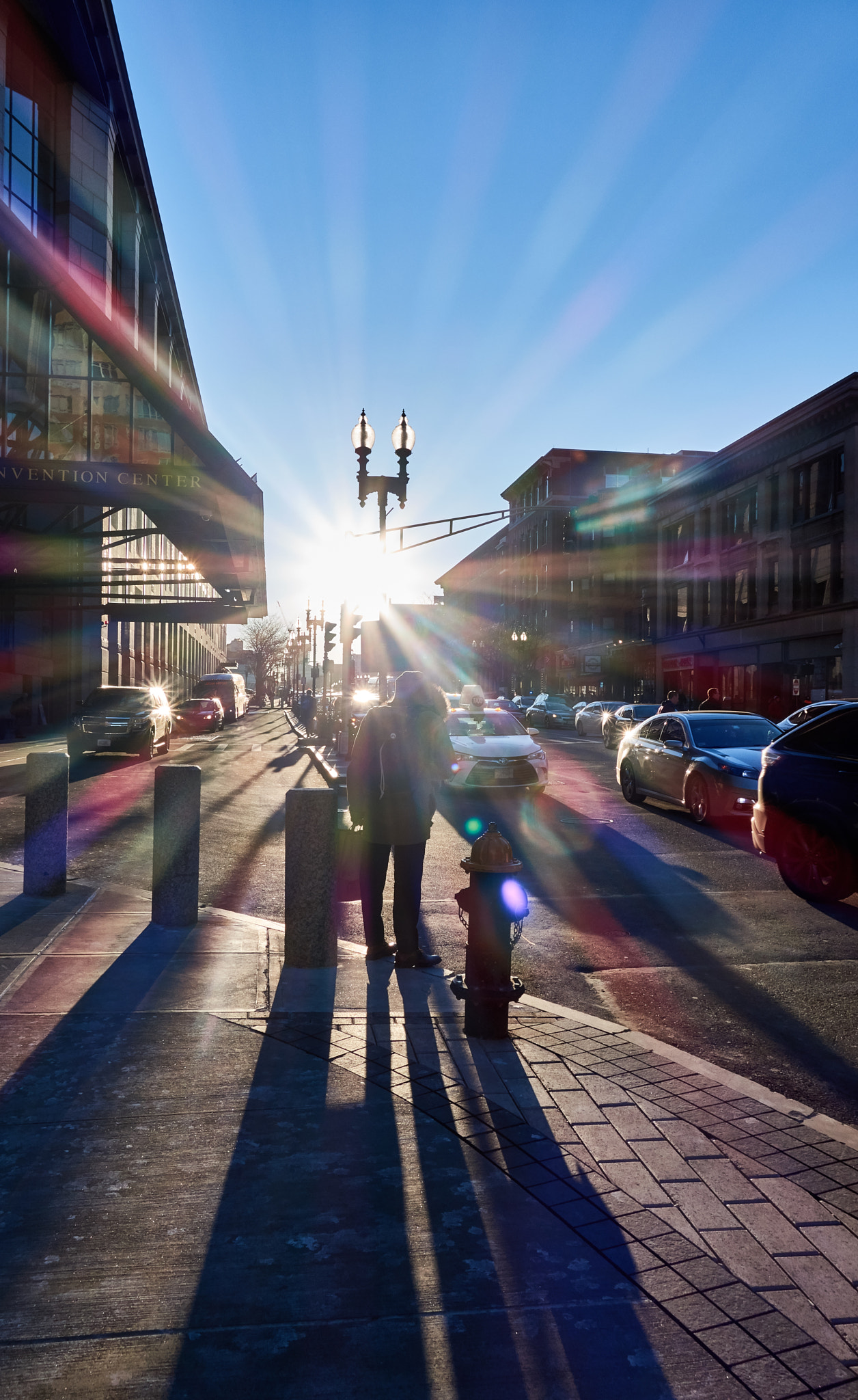 Sony Cyber-shot DSC-RX100 II sample photo. Boston winter sunset photography