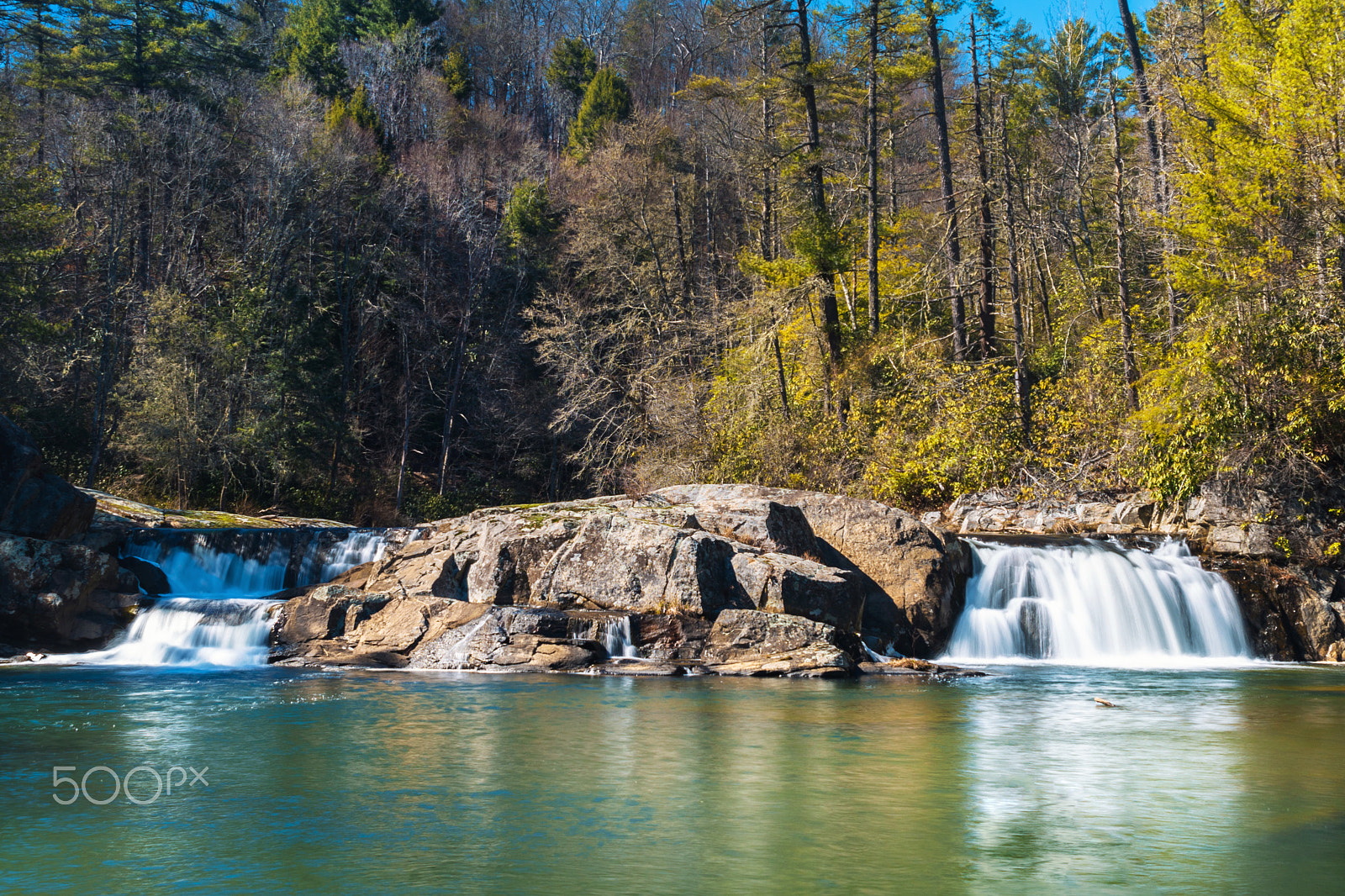 Nikon D610 + Sigma 24-70mm F2.8 EX DG HSM sample photo. Linville falls photography