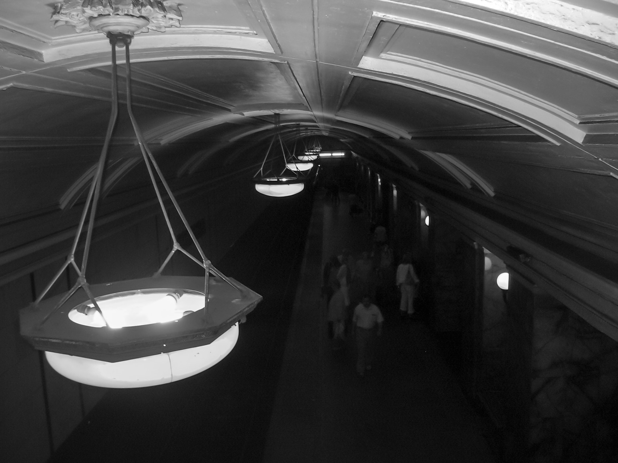 Pentax OPTIO S40 sample photo. Moscow subway station photography