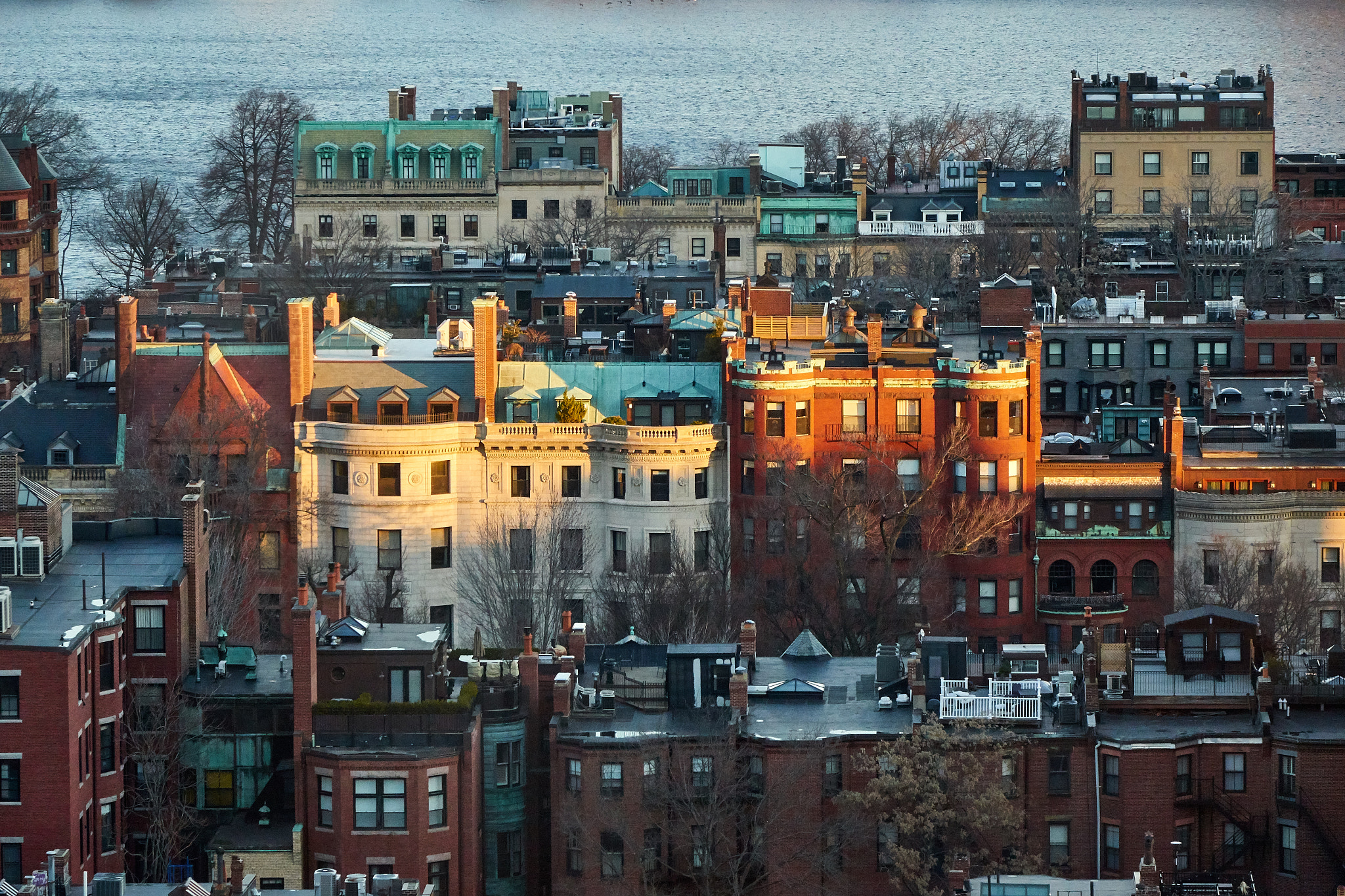 Sony Cyber-shot DSC-RX10 sample photo. Winter morning in boston photography