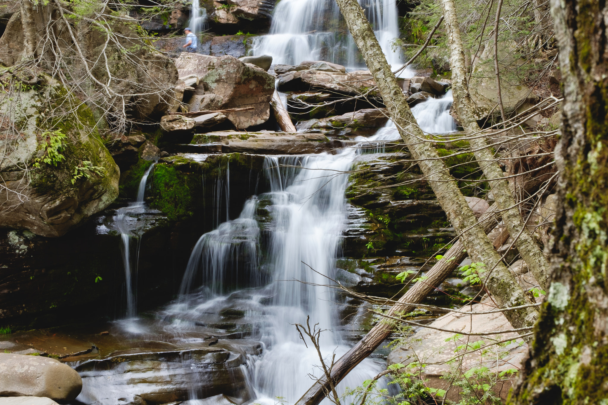 Fujifilm XC 16-50mm F3.5-5.6 OIS II sample photo. Mini kaaterskill falls photography