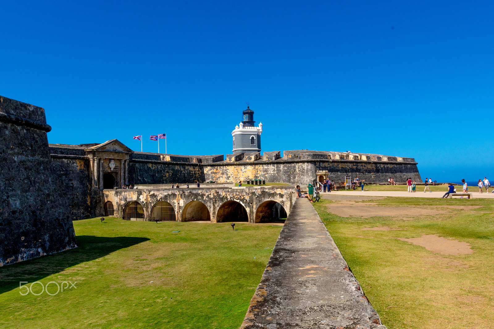 Nikon D5200 + Sigma 10-20mm F3.5 EX DC HSM sample photo. San felipe del morro fortress photography