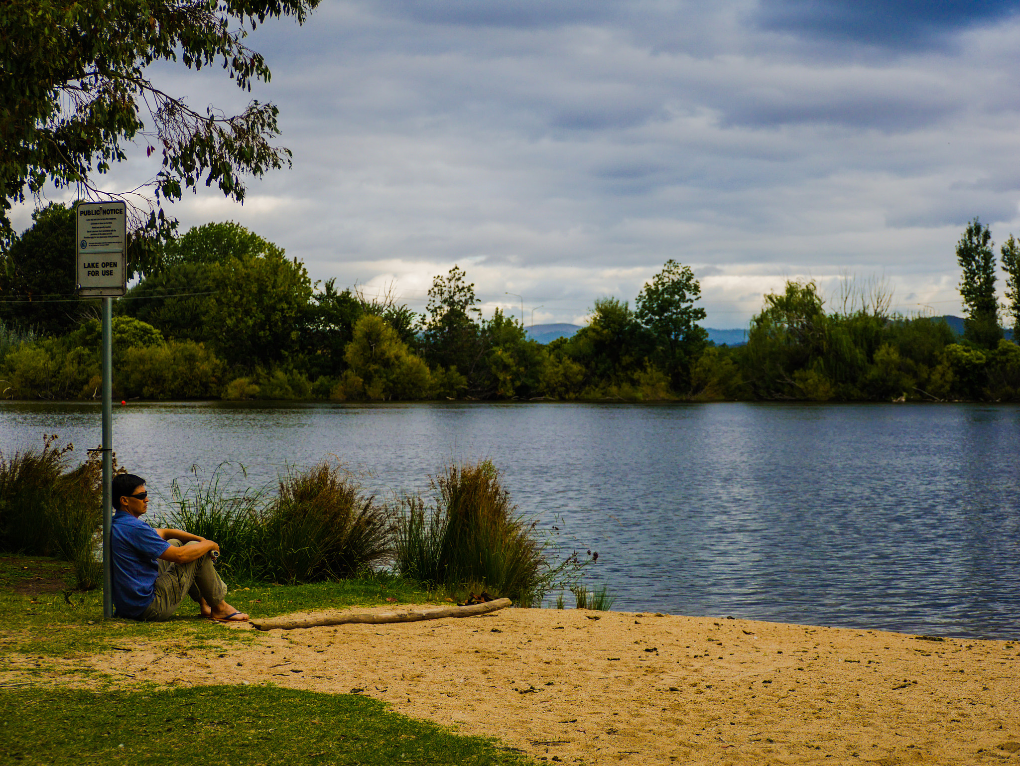 Panasonic DMC-GM1S sample photo. Contemplation - molonglo reach, canberra, australia photography