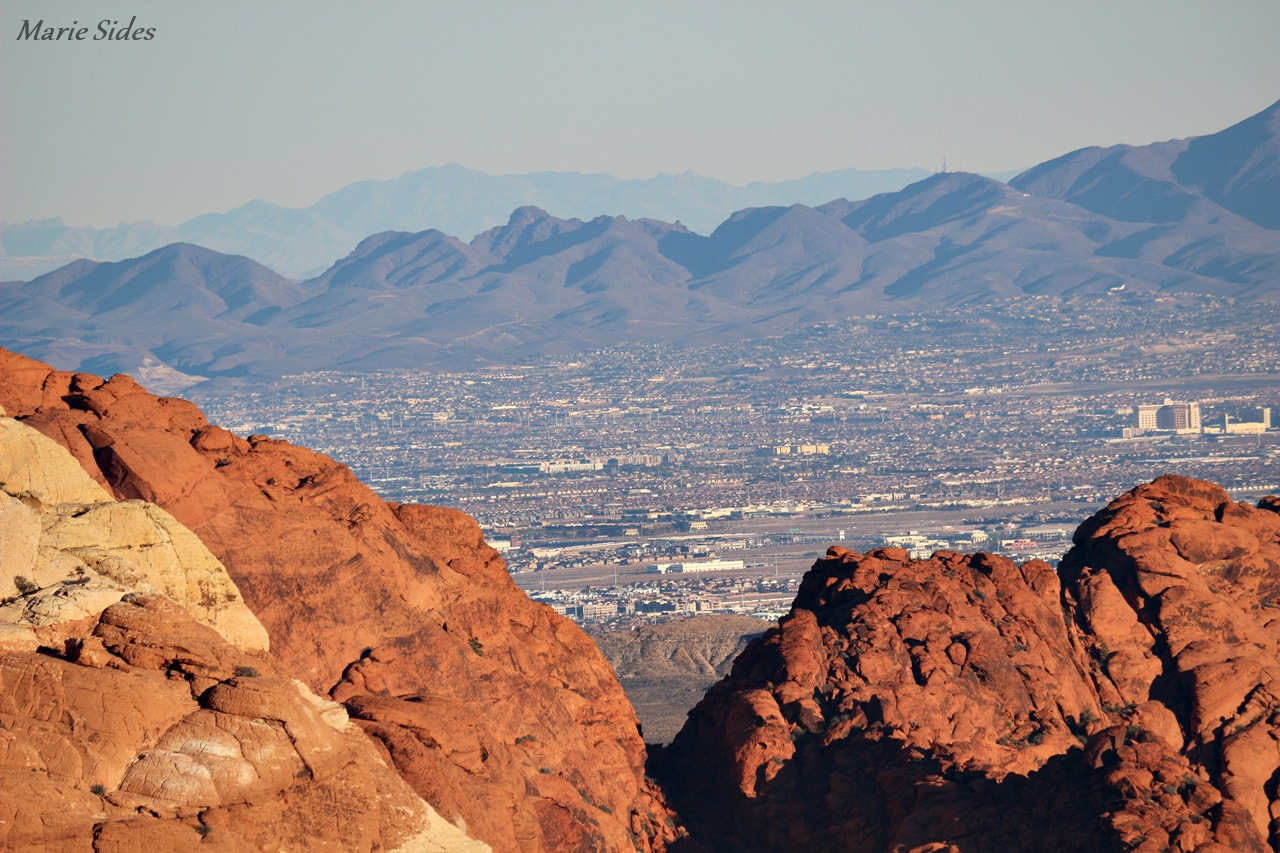Canon EOS 100D (EOS Rebel SL1 / EOS Kiss X7) sample photo. Red rock canyon photography
