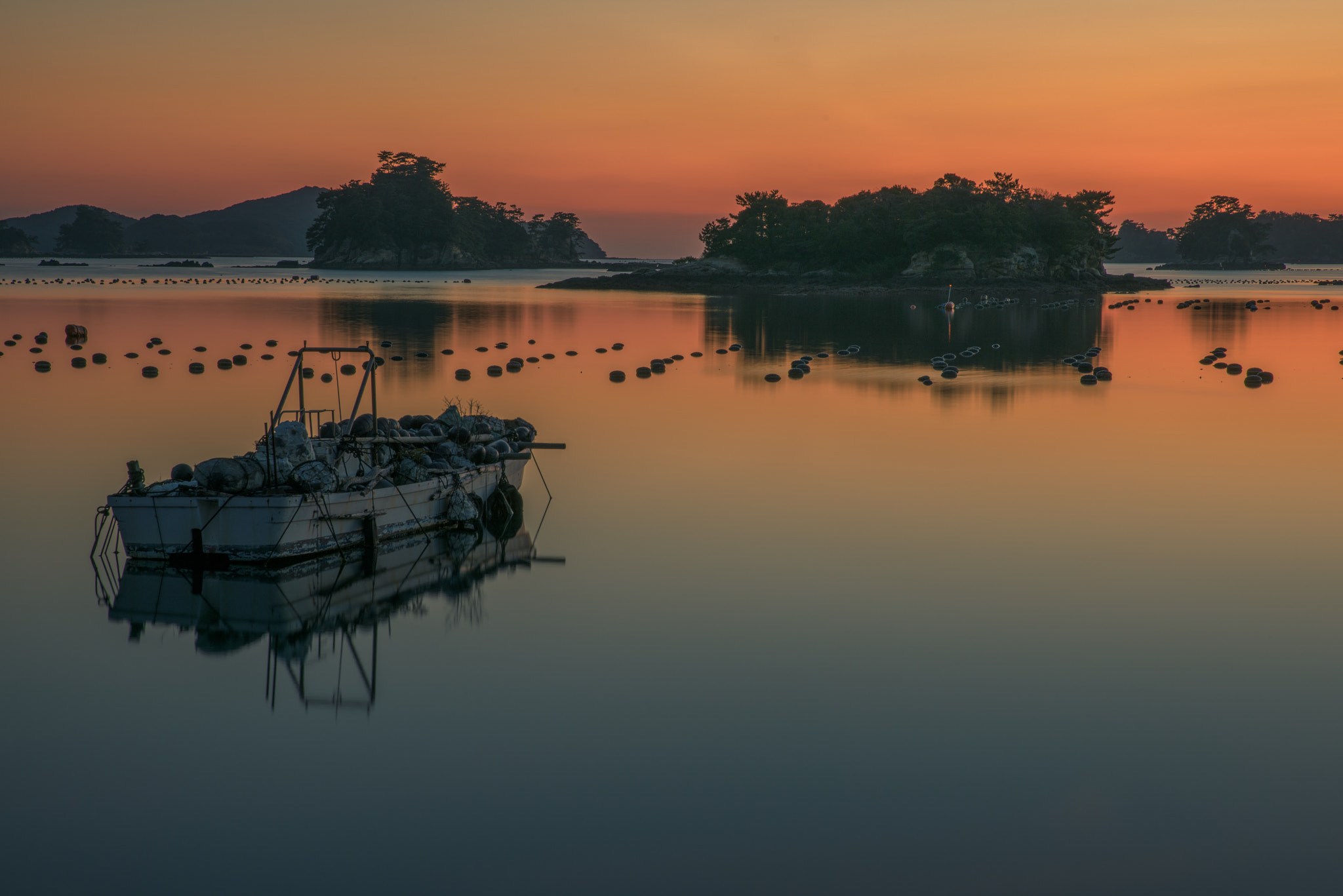 Tamron SP 24-70mm F2.8 Di VC USD sample photo. Dusk and the boat photography