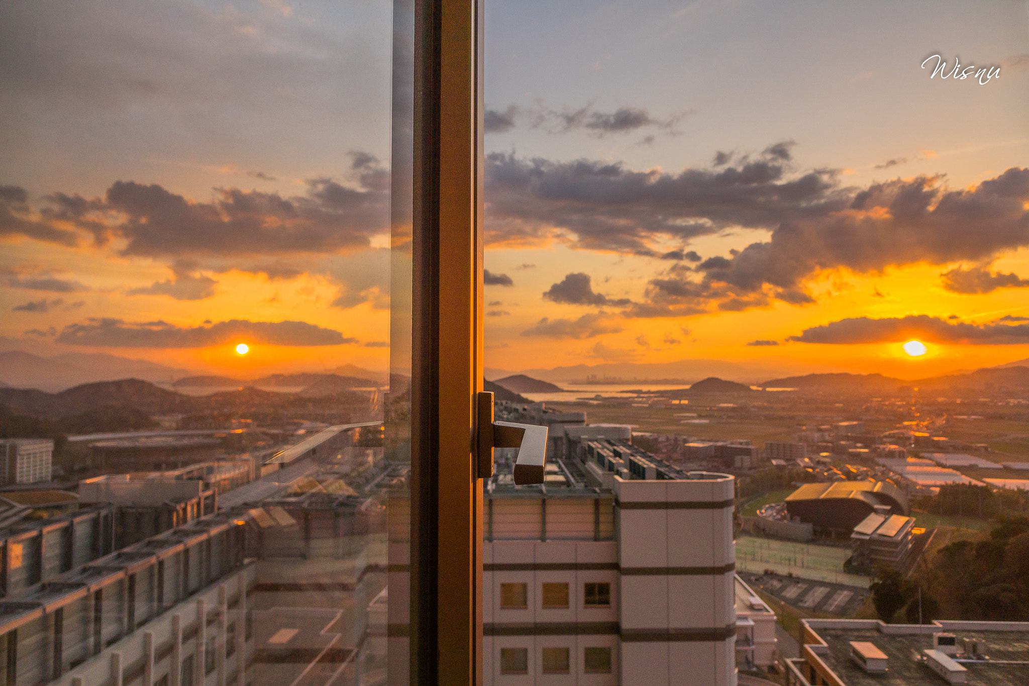 24-200mm F2.8 sample photo. The twin sunrise photography