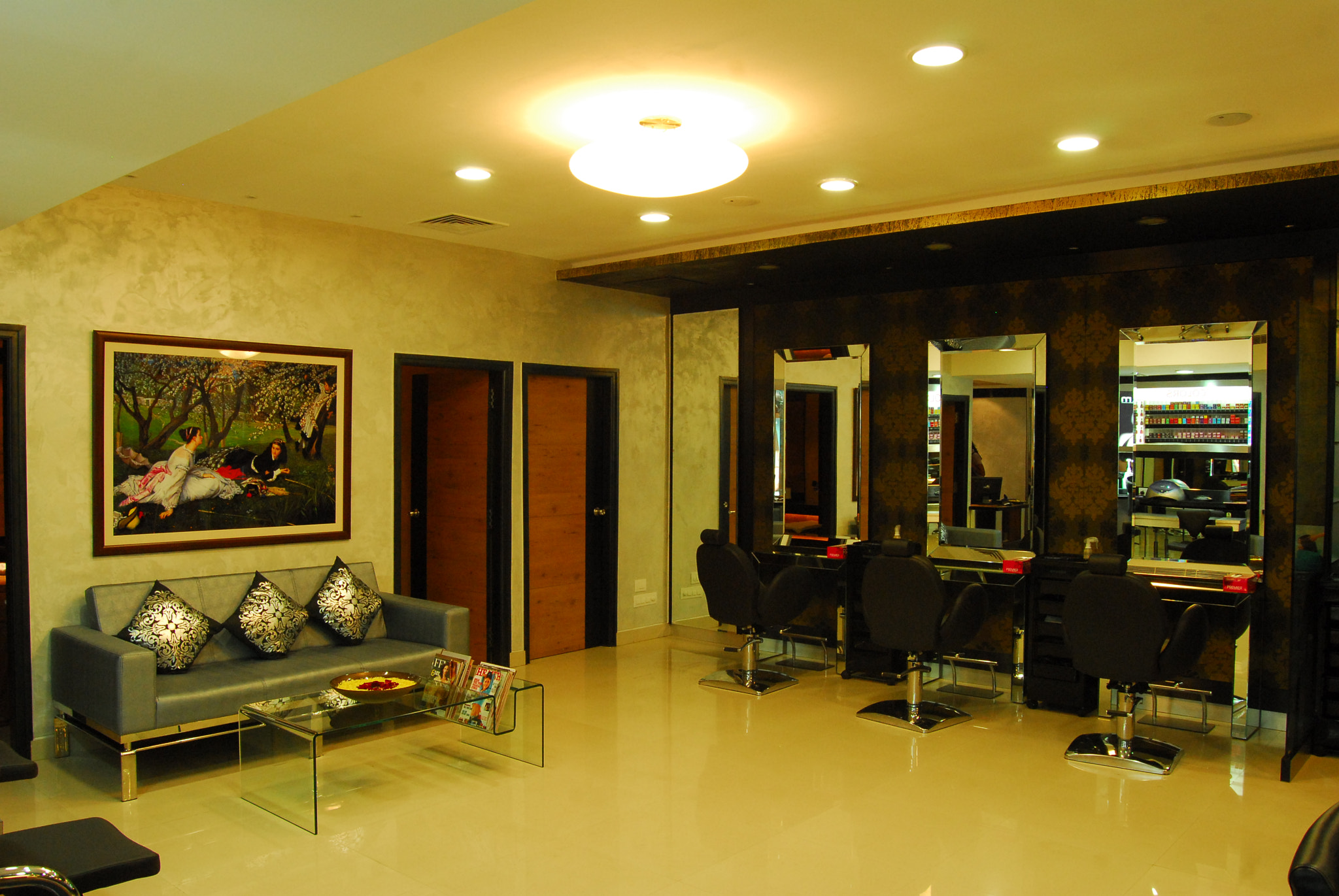 Nikon D200 sample photo. Mirrors spa, saloon and academy | unisex spa & sal photography